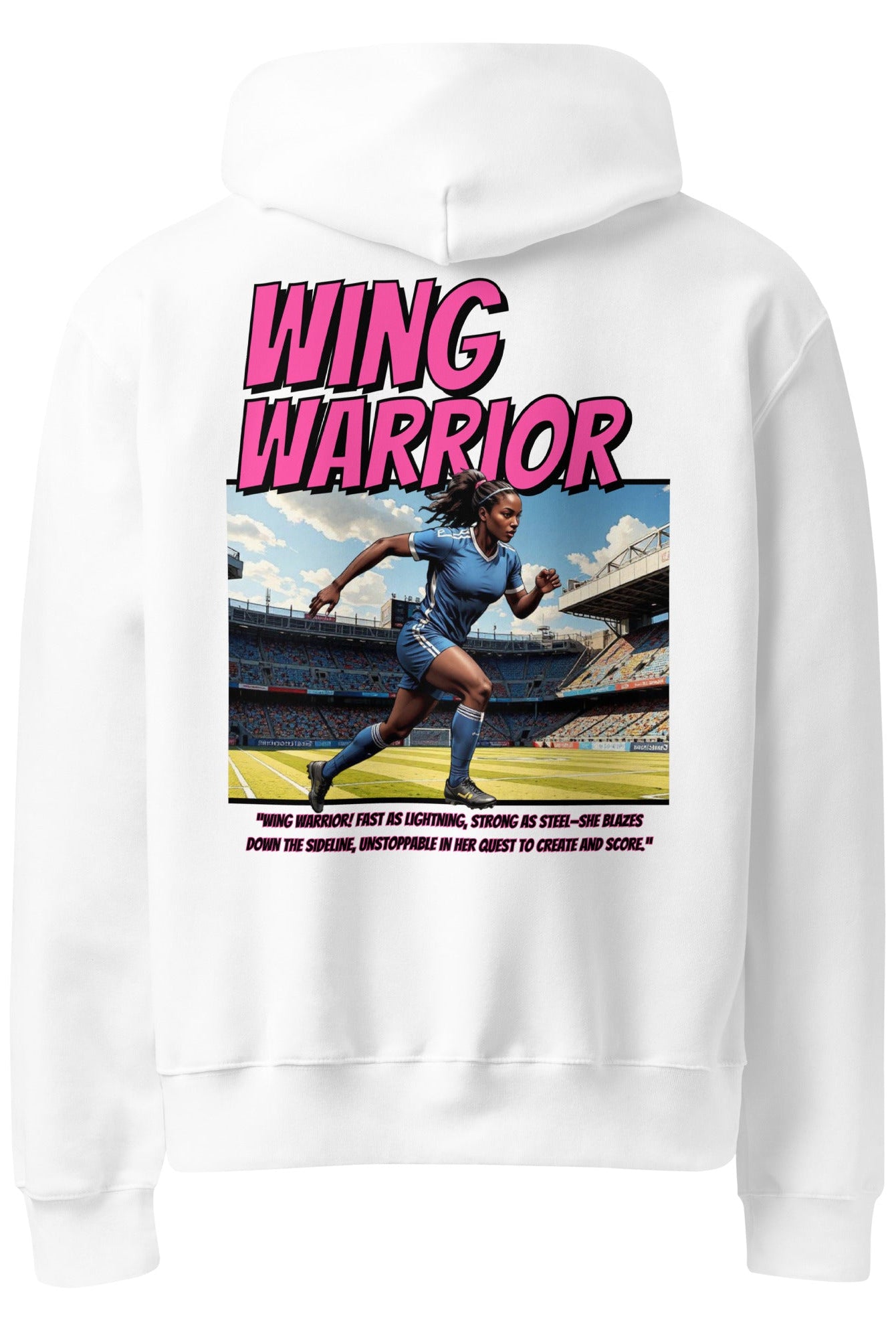 Oversized Winger Hoodie - Fuerza Athletics