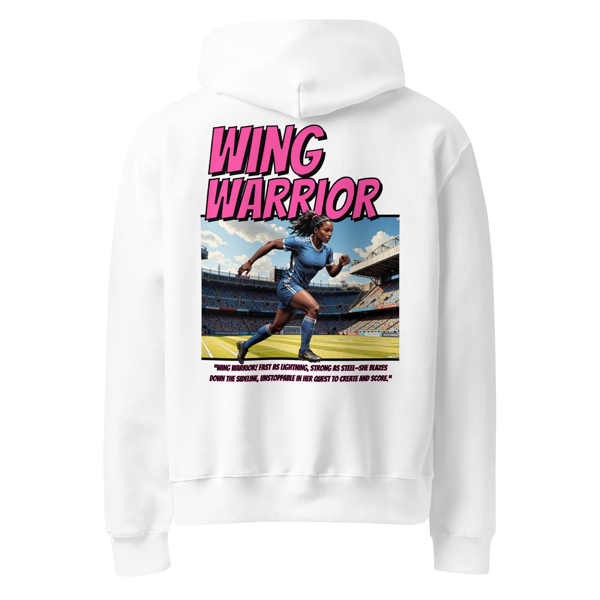 Oversized Winger Hoodie - Fuerza Athletics