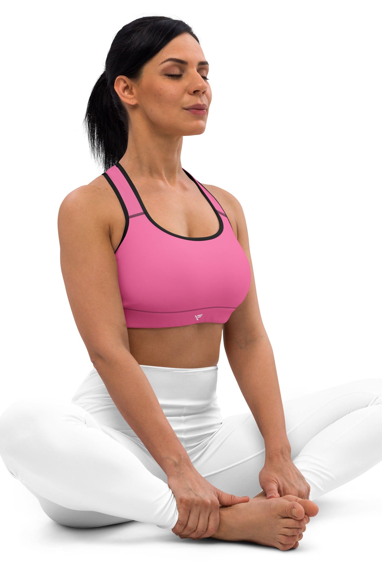 Padded Sports Bra Pink - Fuerza Athletics
