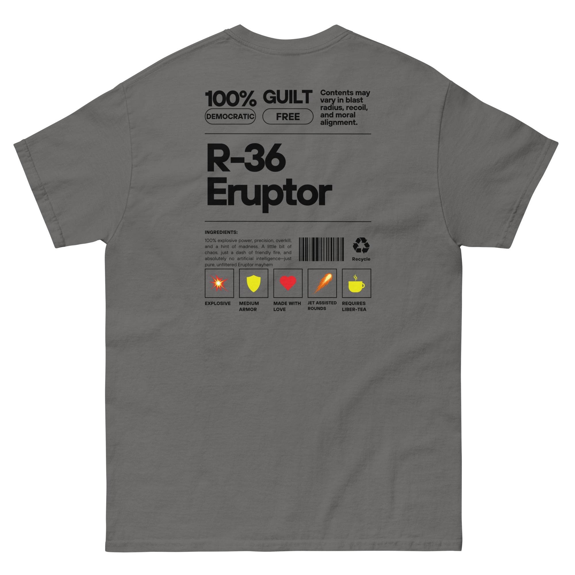 R - 36 Eruptor T-Shirt - Fuerza Athletics