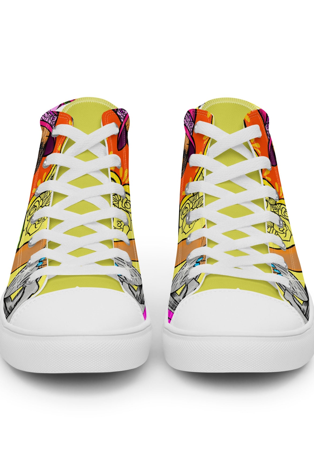 Santa Ranfla Women High Tops - Fuerza Athletics