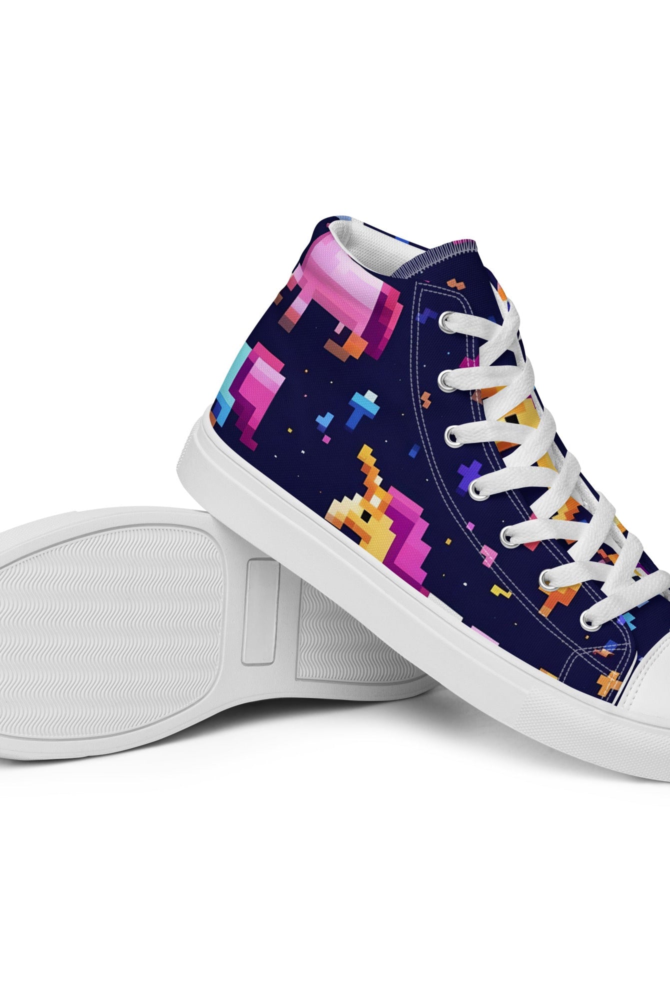 Women’s 8 - Bit Unicorn High Top - Fuerza Athletics