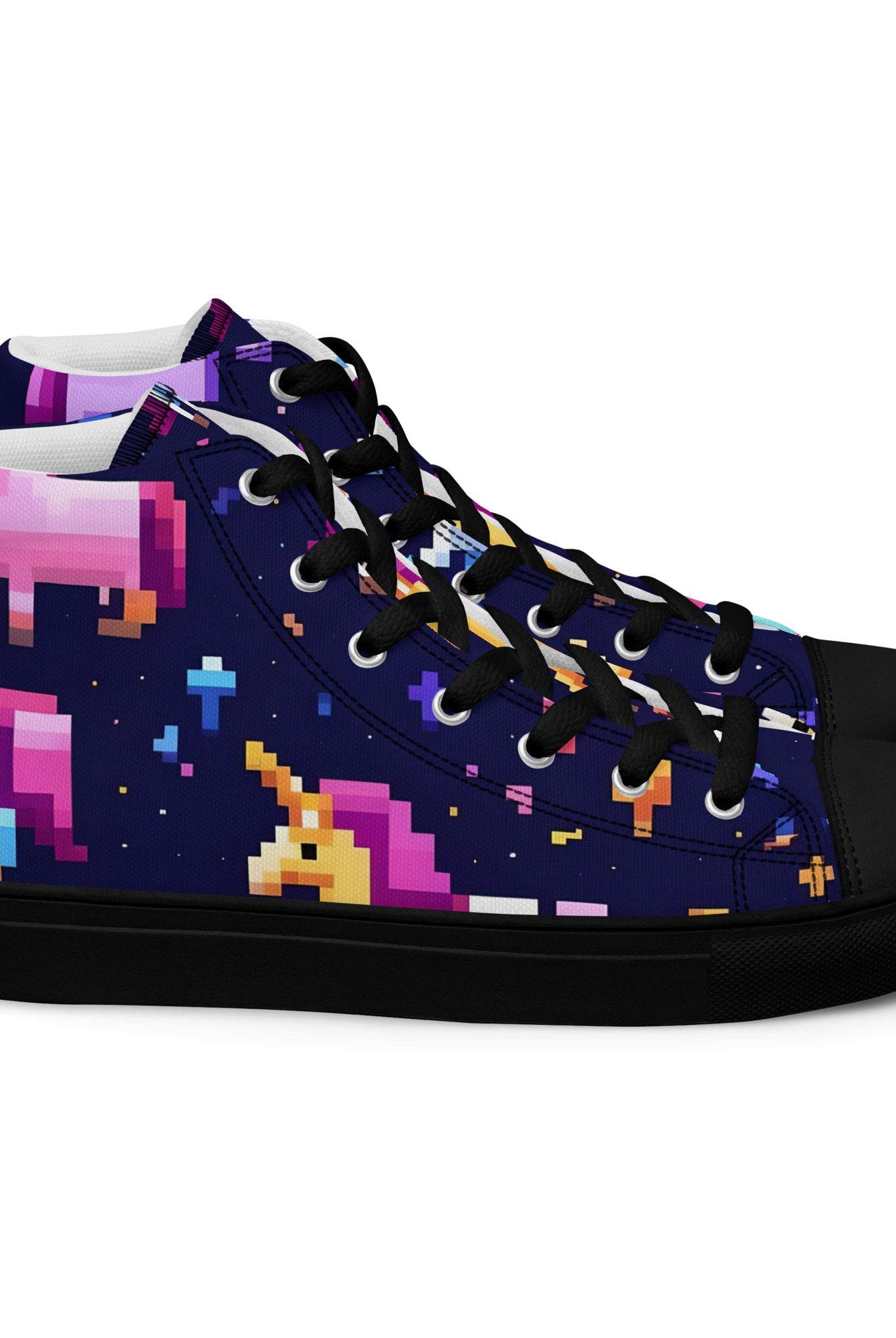 Women’s 8 - Bit Unicorn High Top - Fuerza Athletics