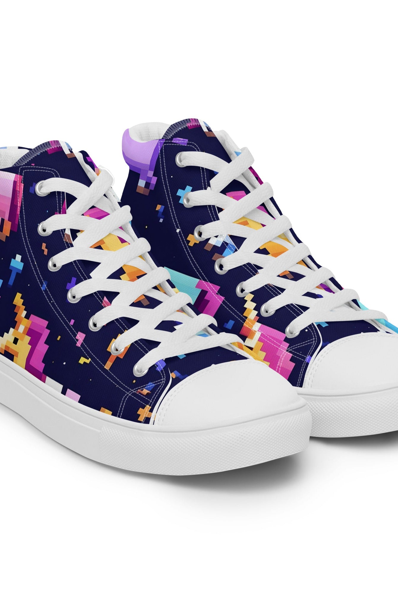 Women’s 8 - Bit Unicorn High Top - Fuerza Athletics