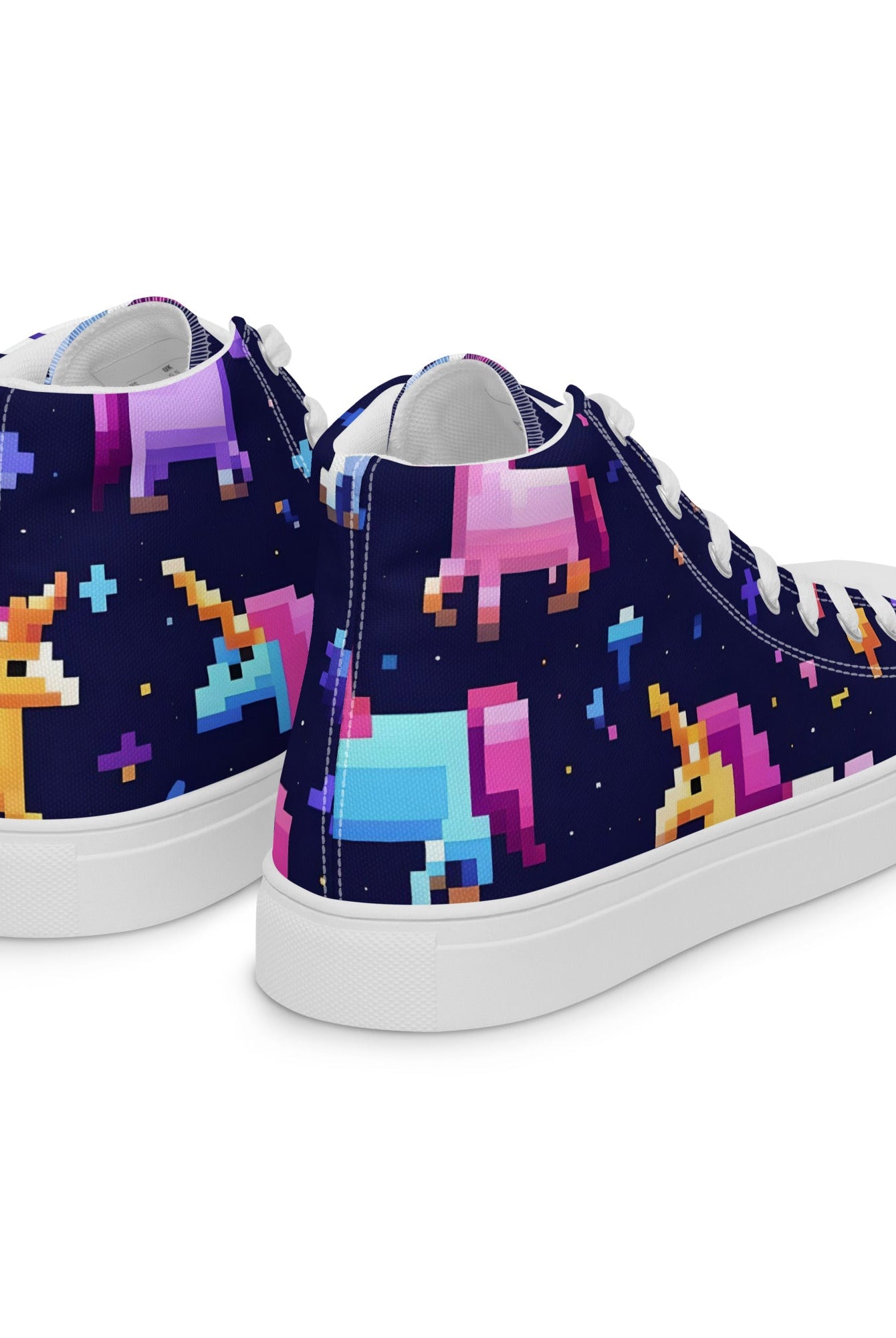 Women’s 8 - Bit Unicorn High Top - Fuerza Athletics
