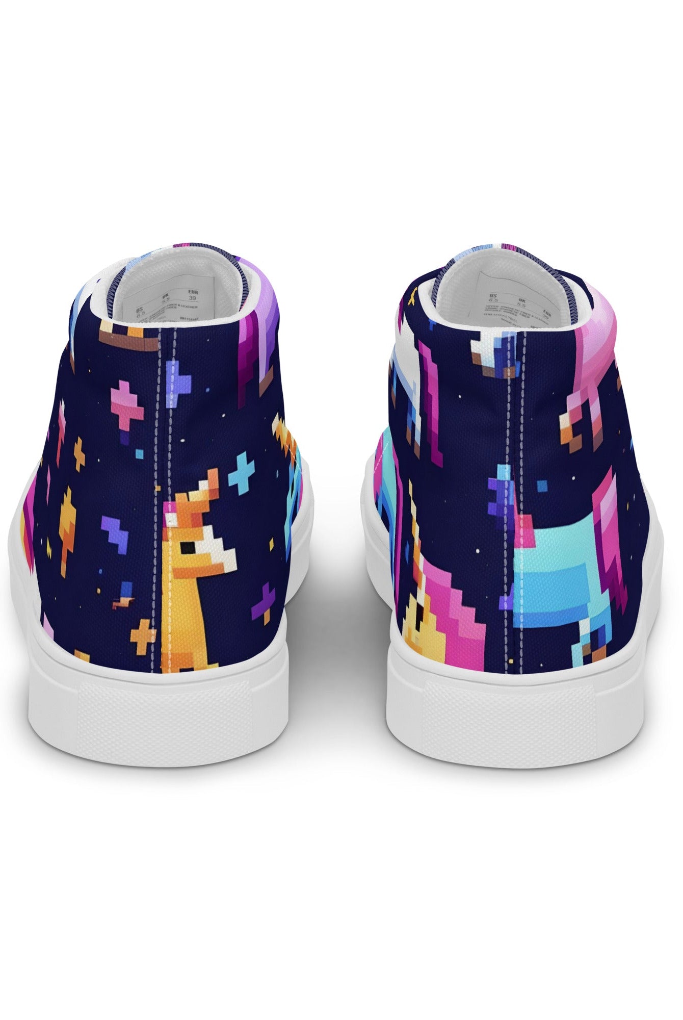 Women’s 8 - Bit Unicorn High Top - Fuerza Athletics