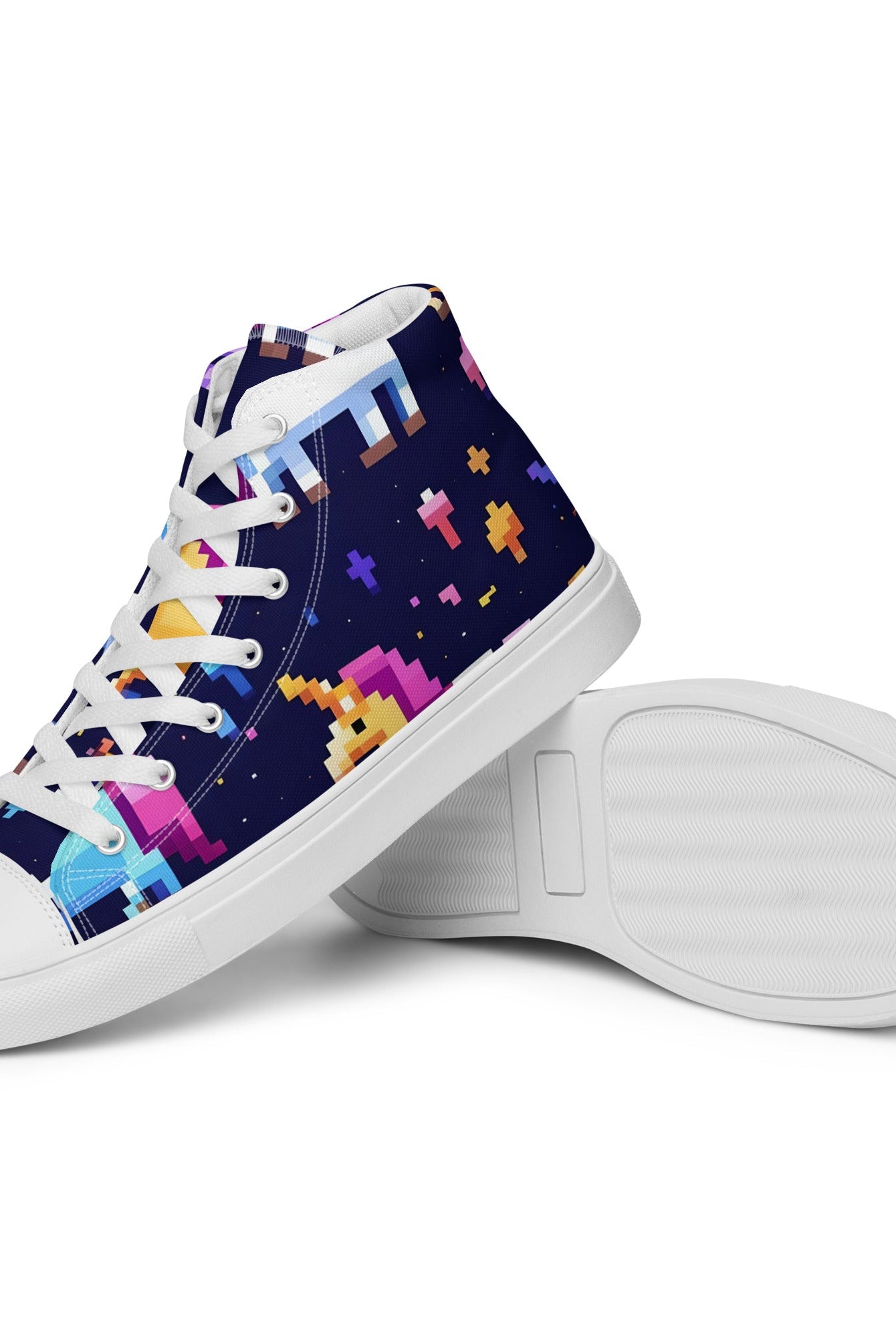 Women’s 8 - Bit Unicorn High Top - Fuerza Athletics