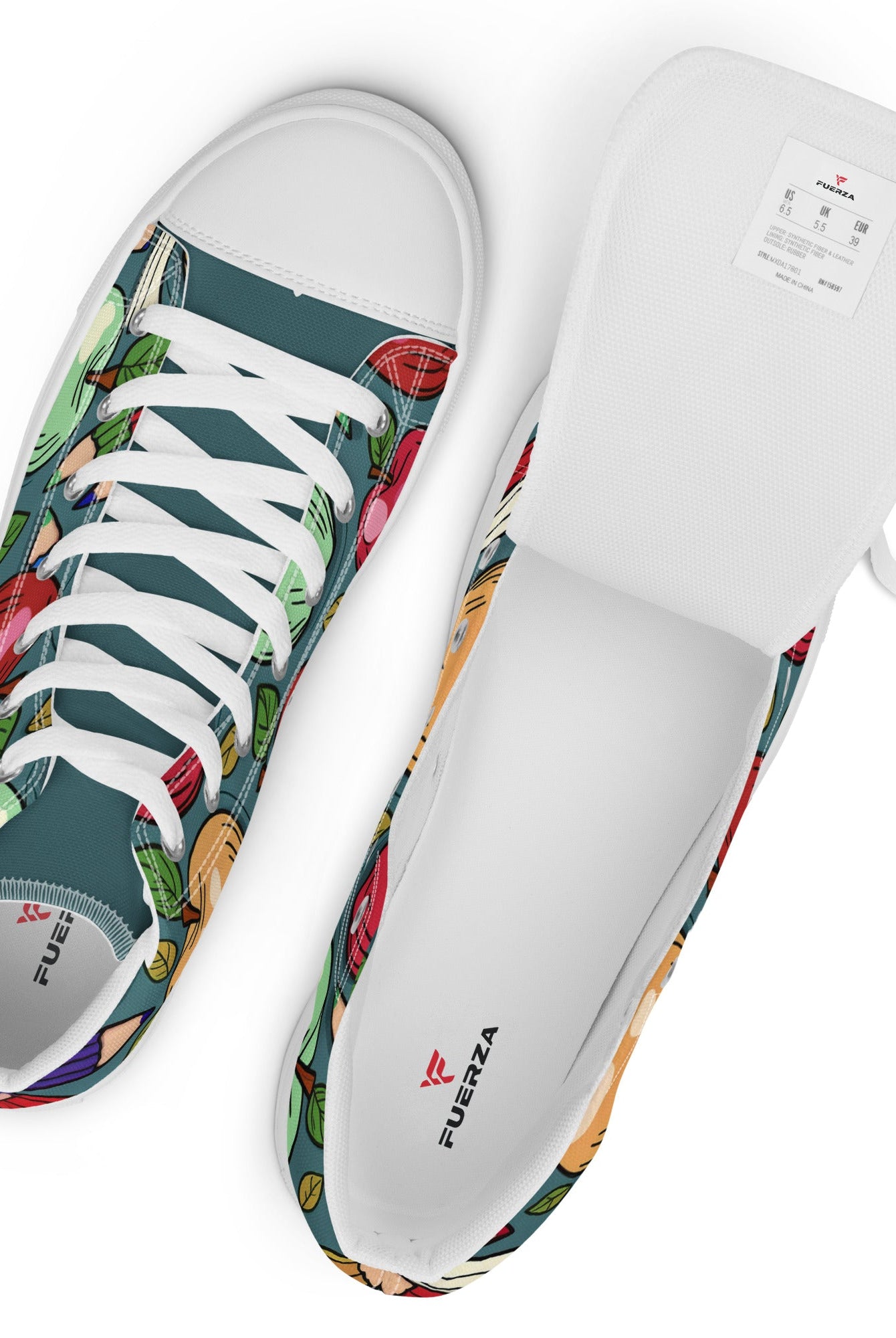 Women’s Back to School High top - Fuerza Athletics