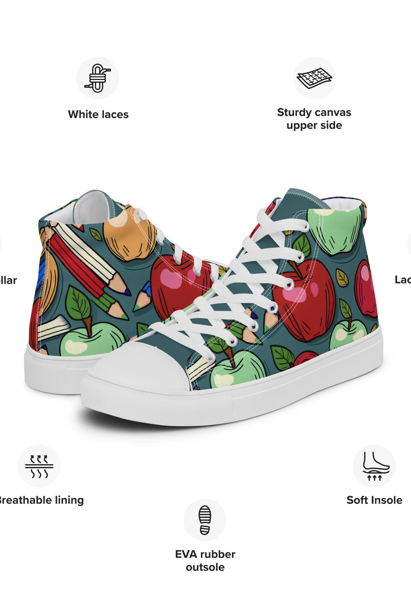 Women’s Back to School High top - Fuerza Athletics