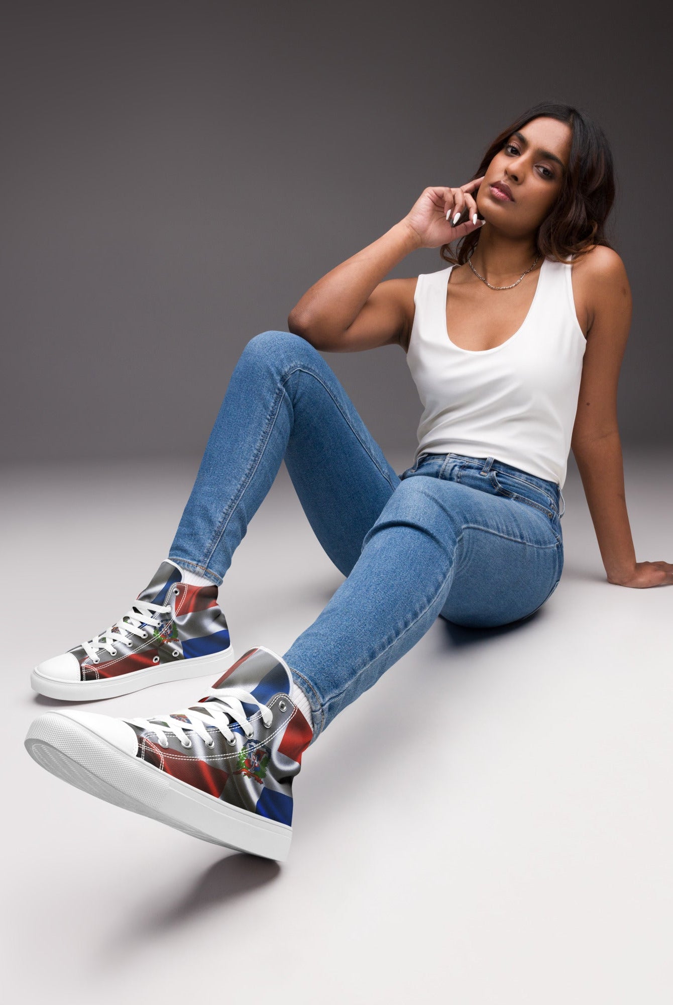 Women’s Dominican Republic High Top's - Fuerza Athletics