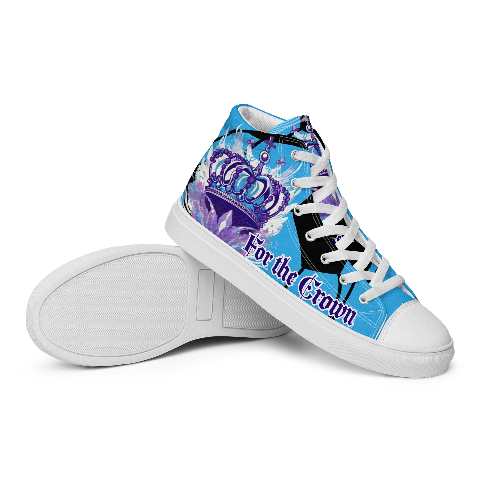 Women’s For the Crown High Tops - Fuerza Athletics