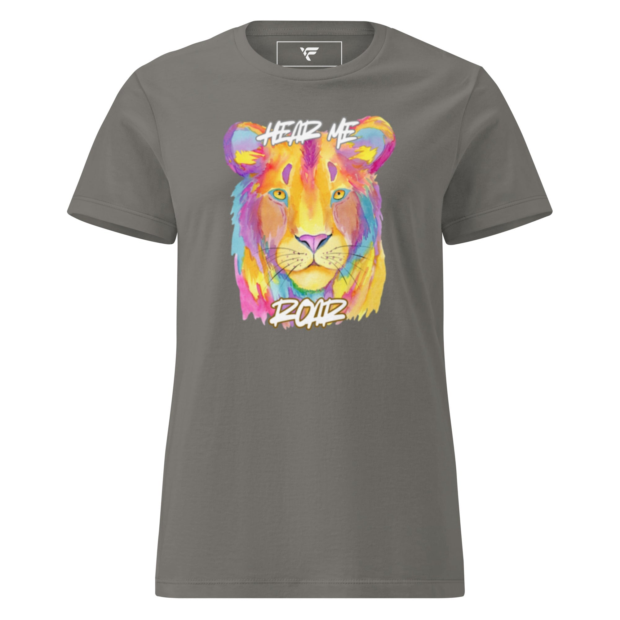 Women’s "Hear Me Roar" t-shirt - Fuerza Athletics