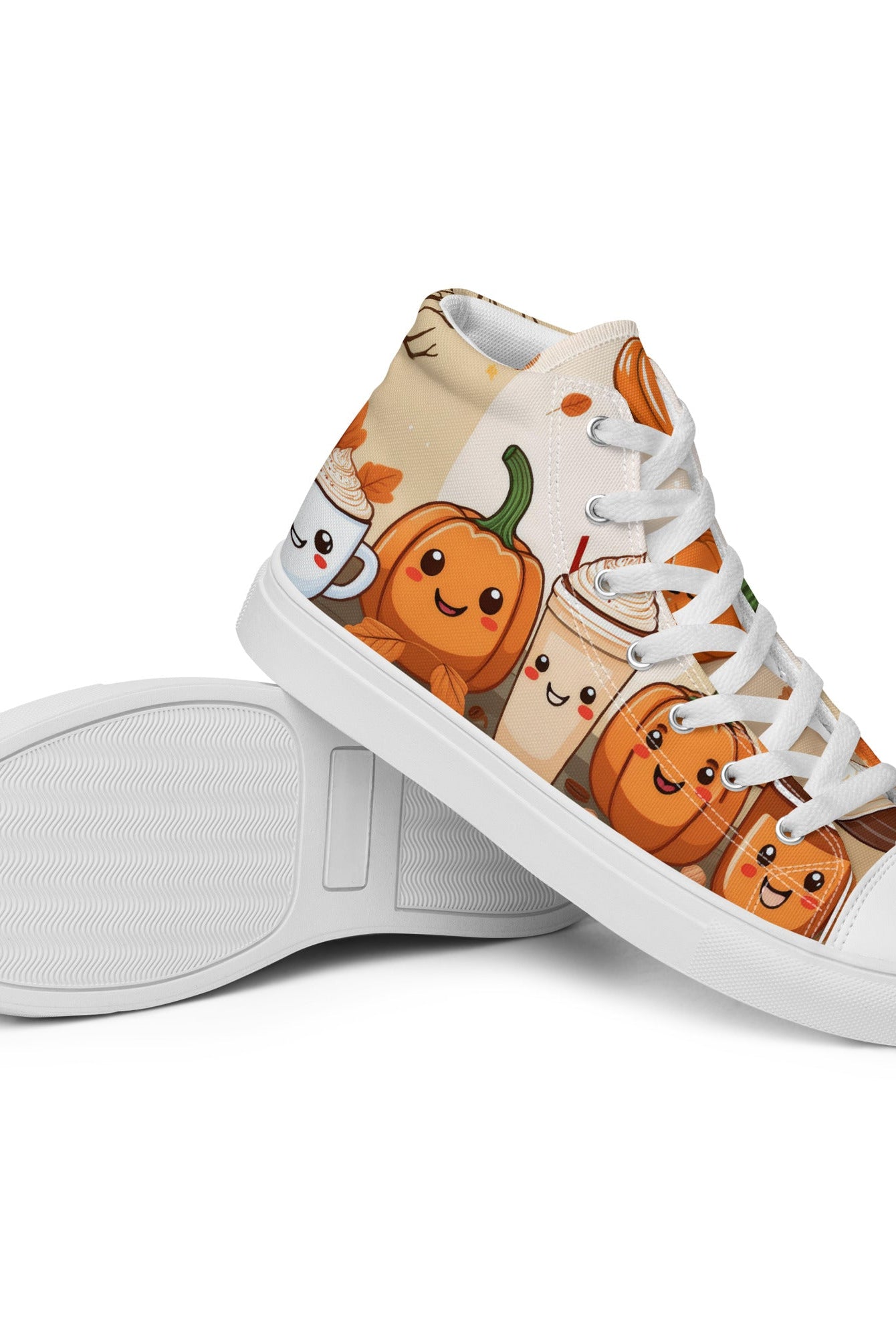 Women’s Pumpkin Spice High Top - Fuerza Athletics
