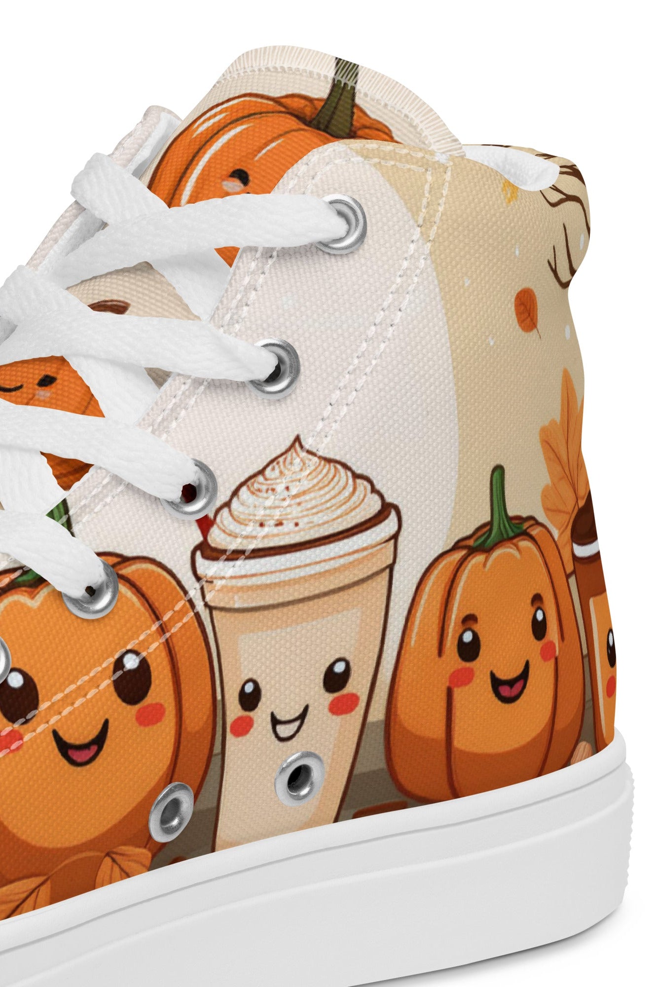 Women’s Pumpkin Spice High Top - Fuerza Athletics