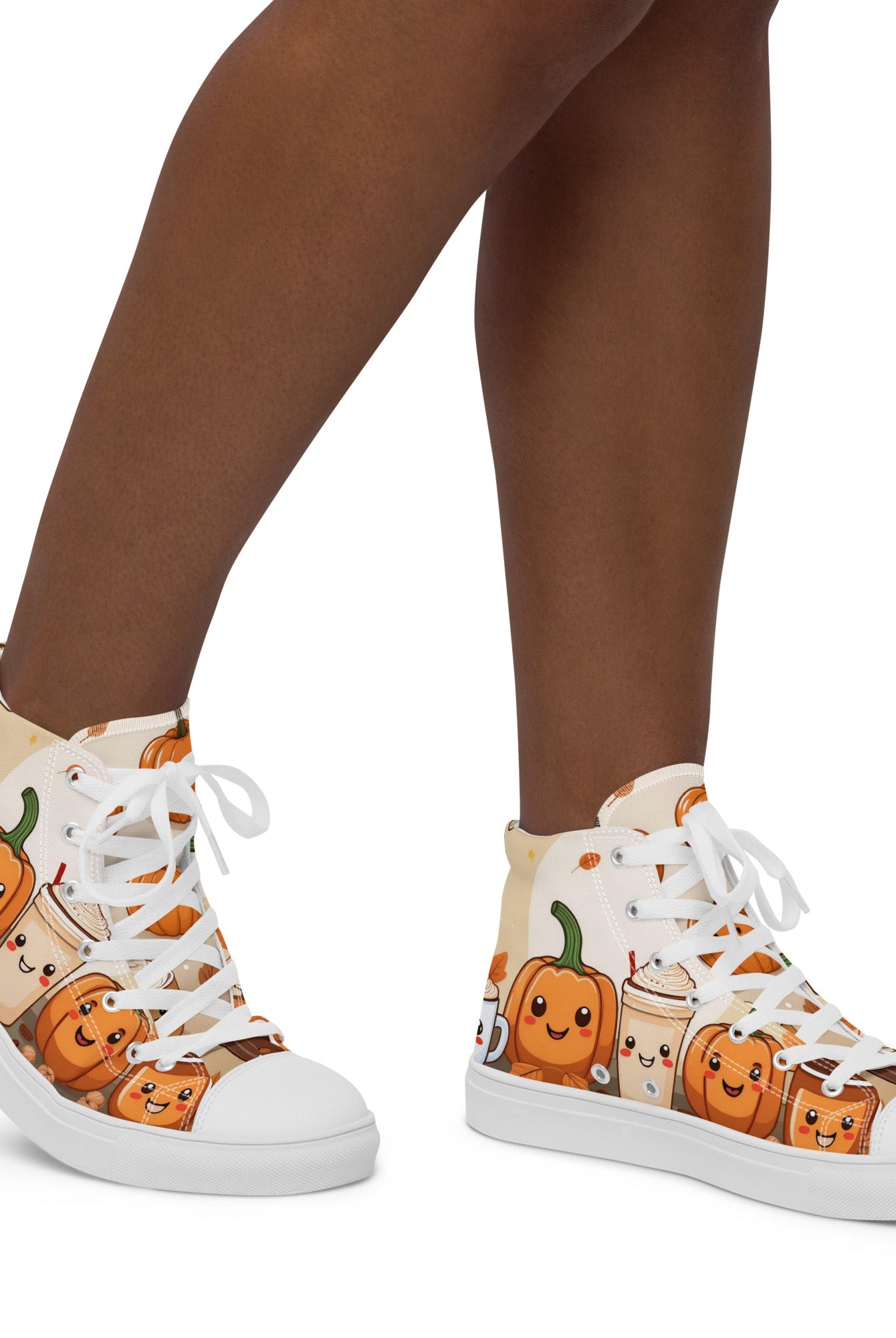 Women’s Pumpkin Spice High Top - Fuerza Athletics