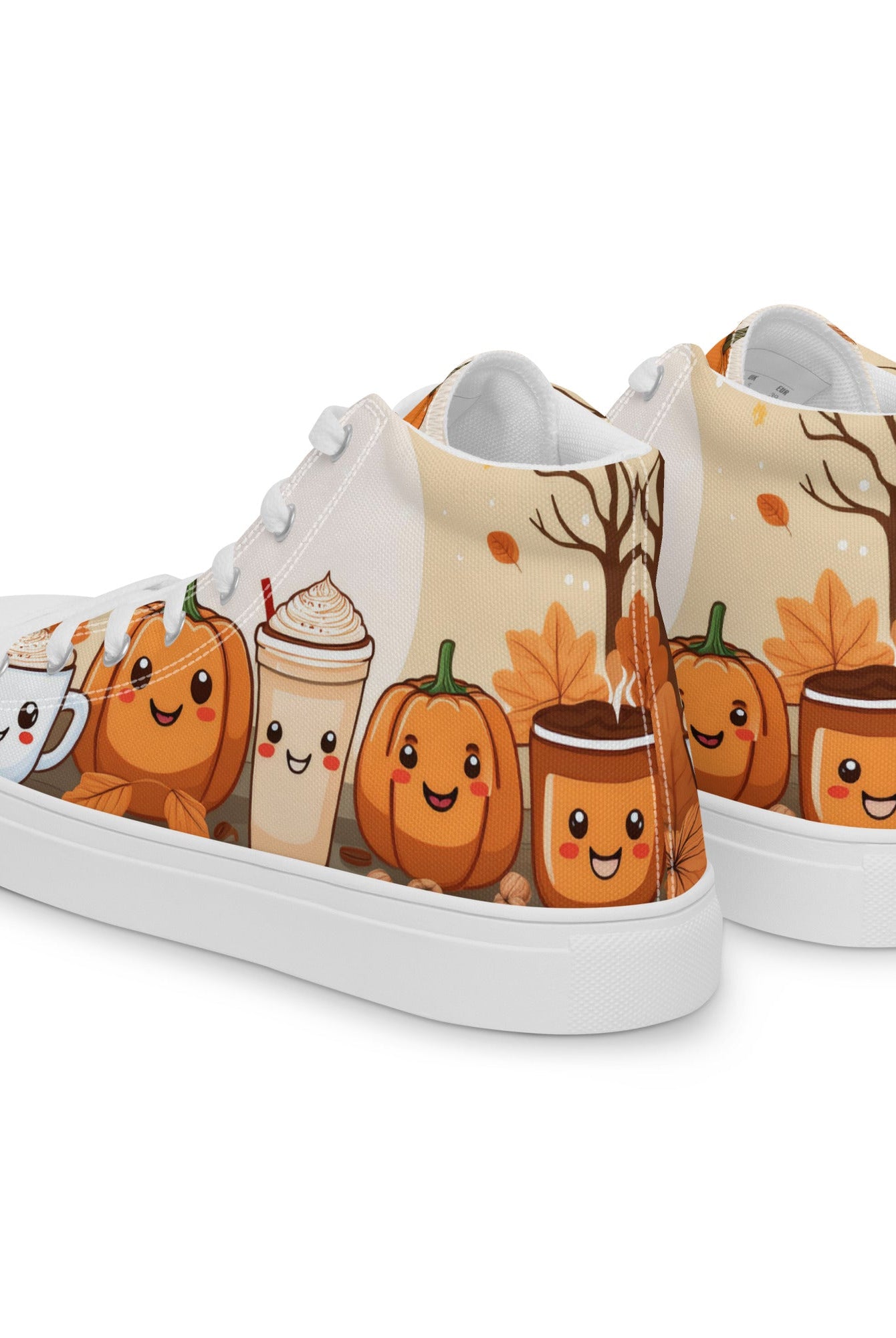Women’s Pumpkin Spice High Top - Fuerza Athletics