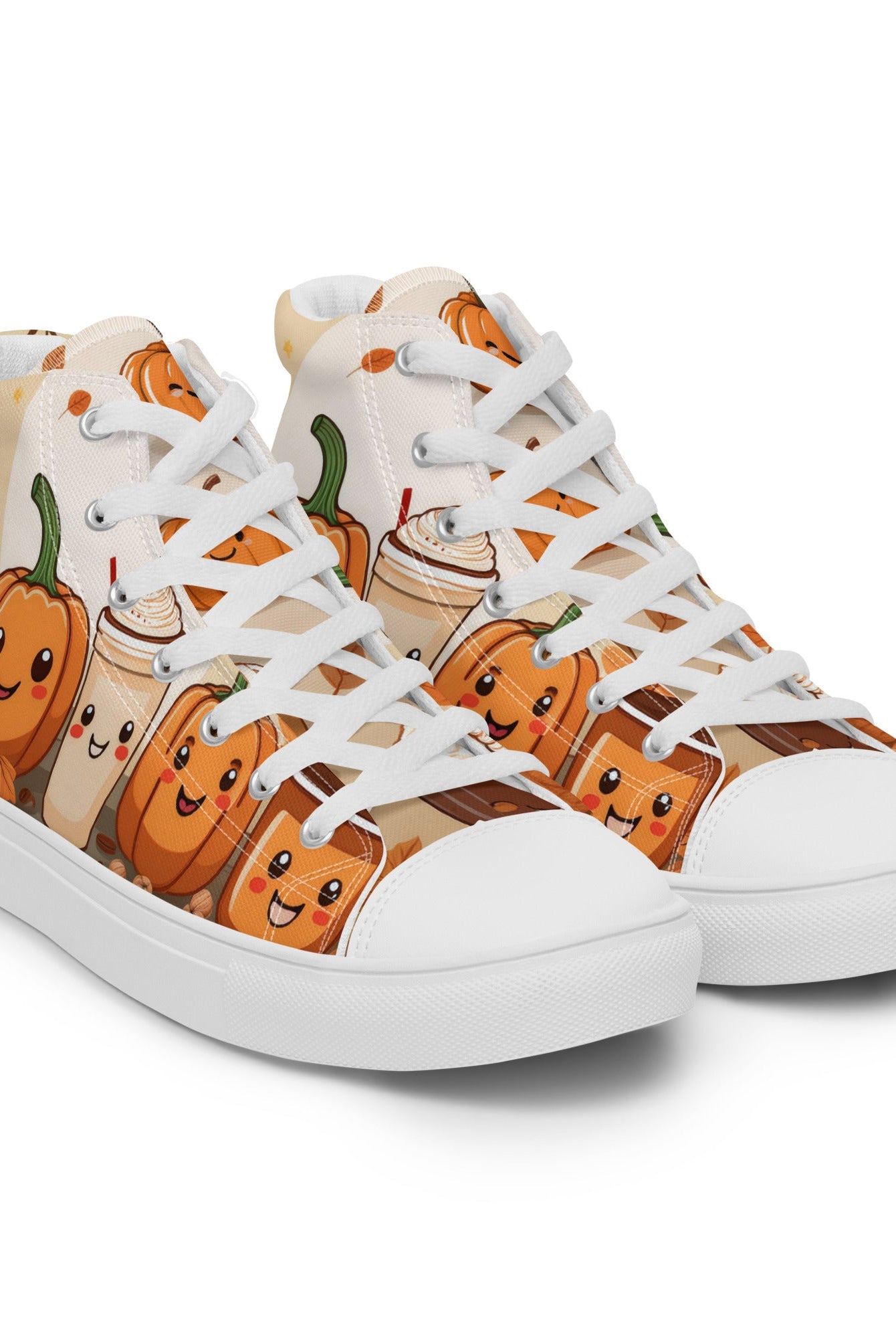 Women’s Pumpkin Spice High Top - Fuerza Athletics