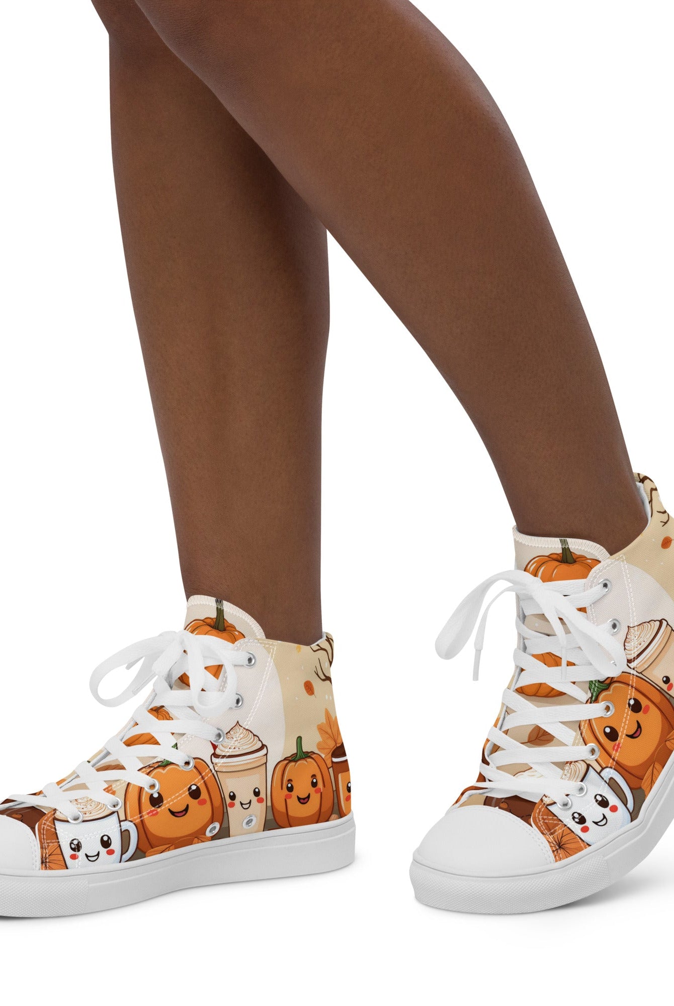 Women’s Pumpkin Spice High Top - Fuerza Athletics