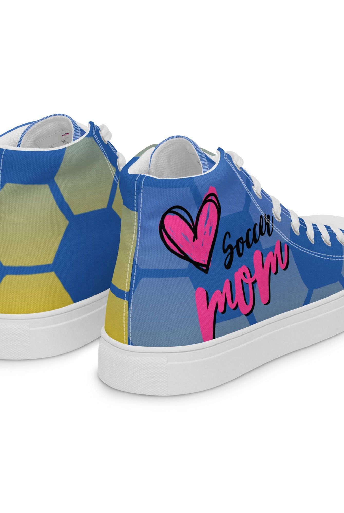 Women's Soccer Mom High Tops - Fuerza Athletics