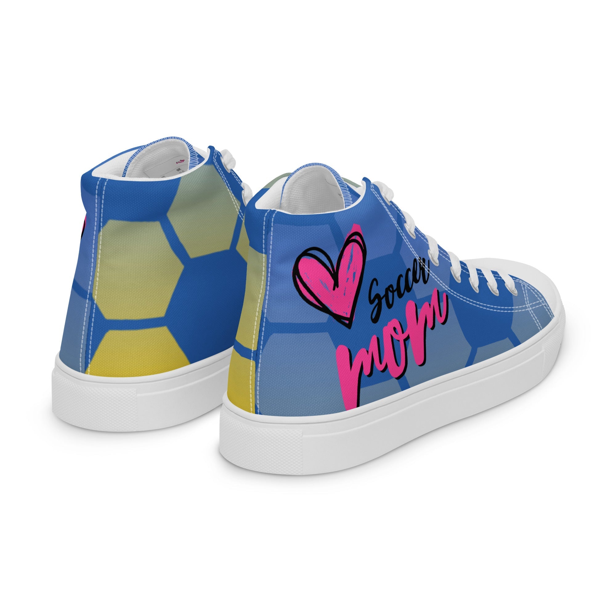 Women's Soccer Mom High Tops - Fuerza Athletics