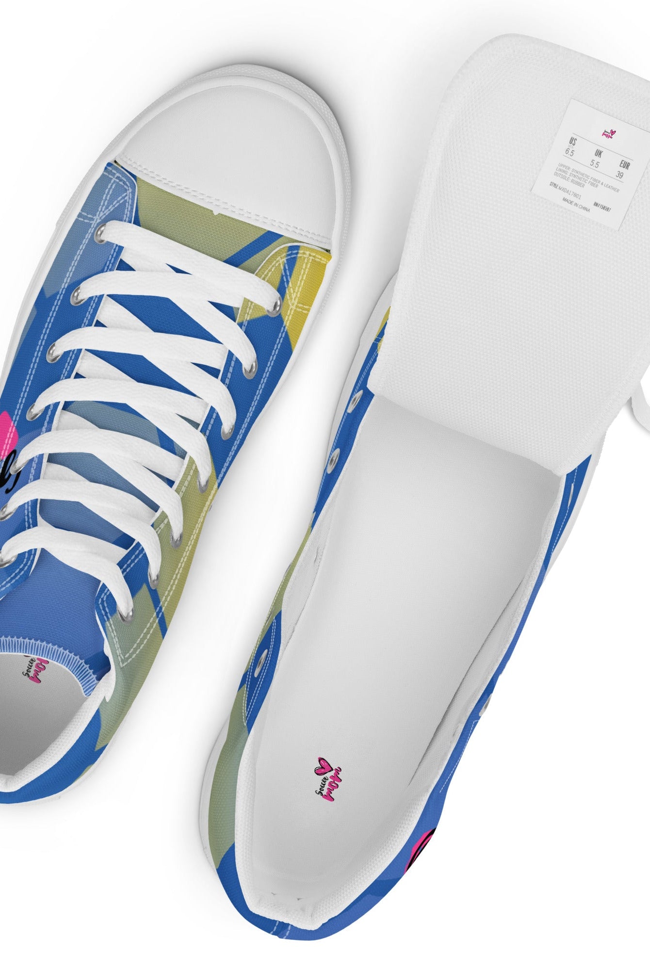 Women's Soccer Mom High Tops - Fuerza Athletics