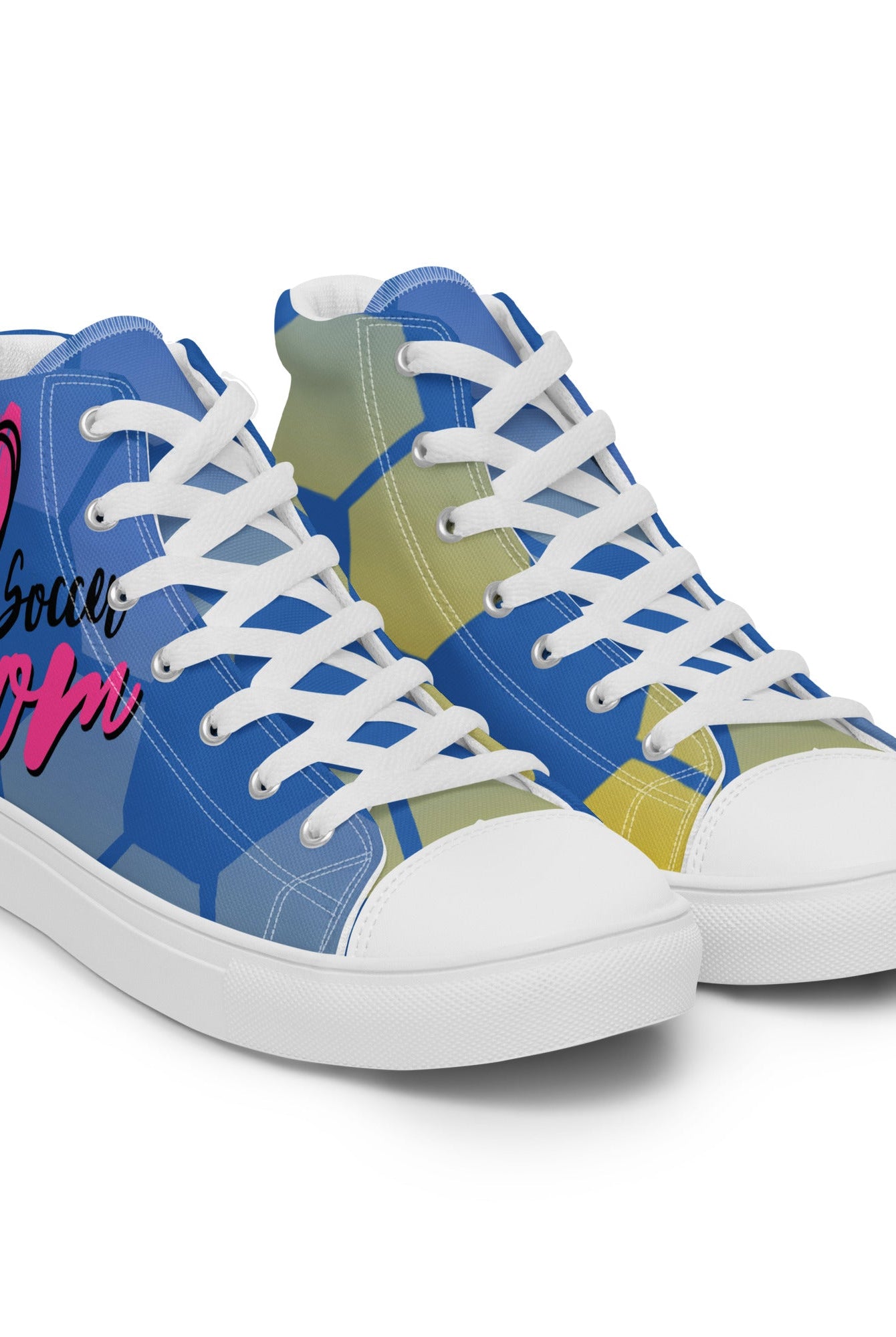 Women's Soccer Mom High Tops - Fuerza Athletics