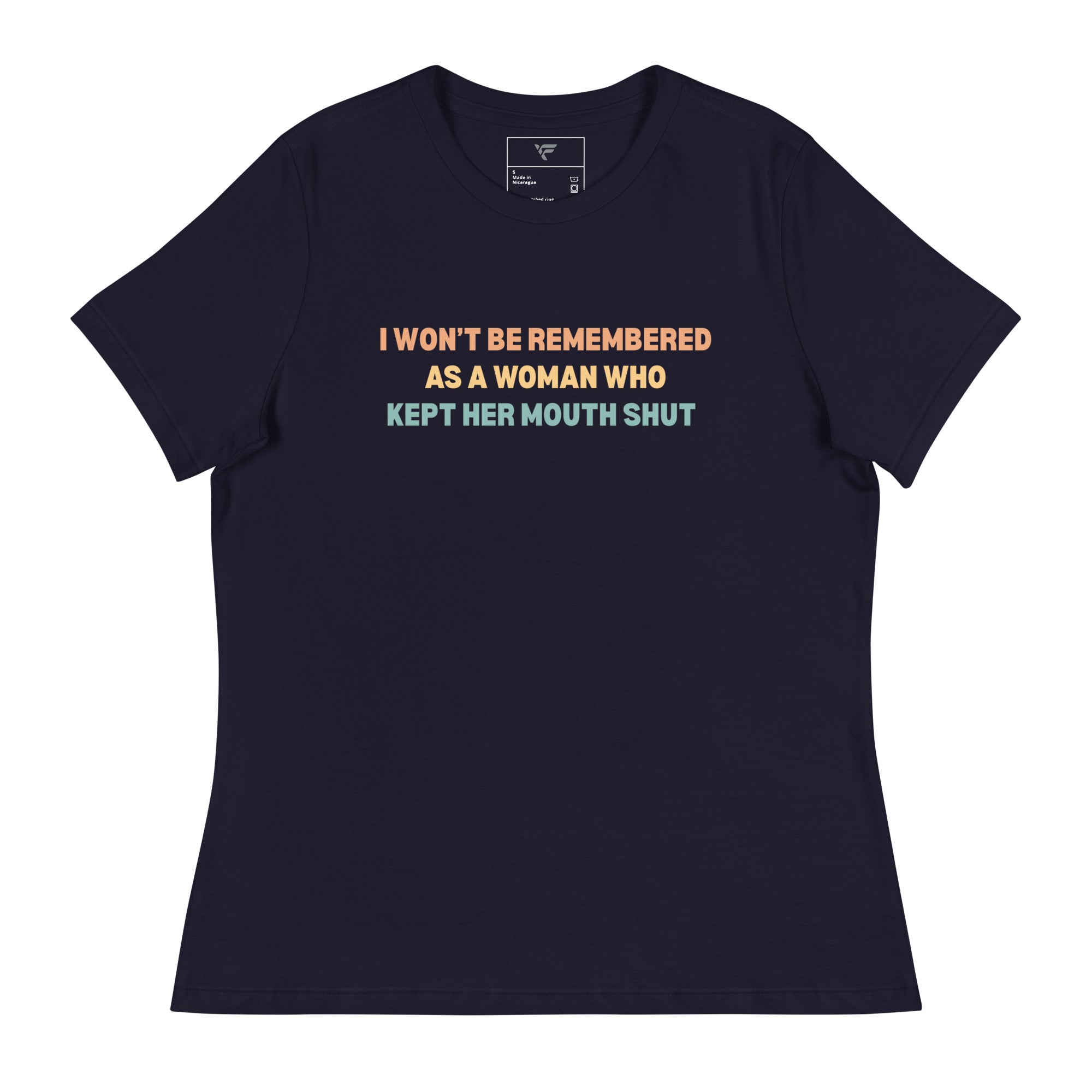 Women's "Speak Up" T-Shirt - Fuerza Athletics