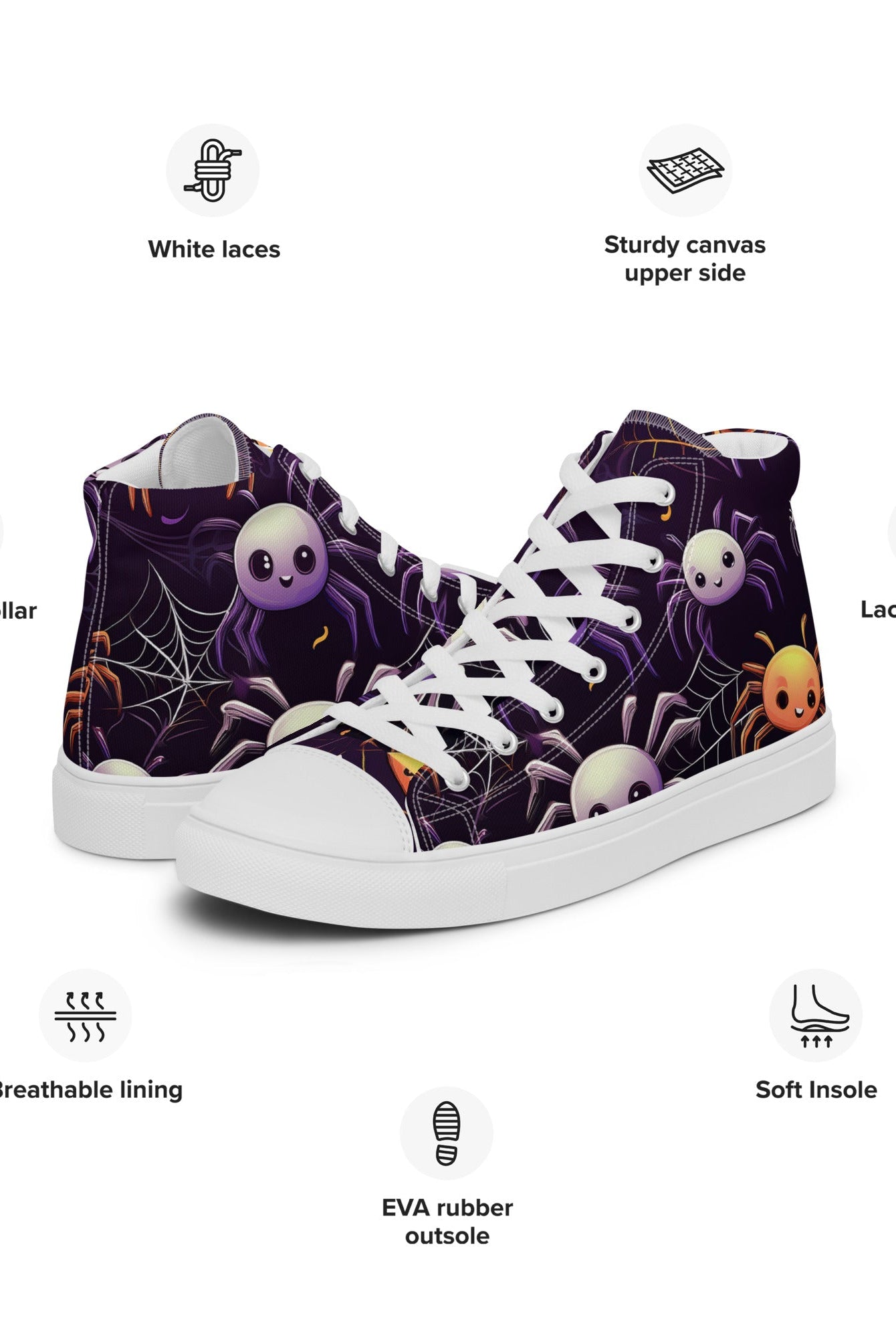 Women’s Spider High Top - Fuerza Athletics