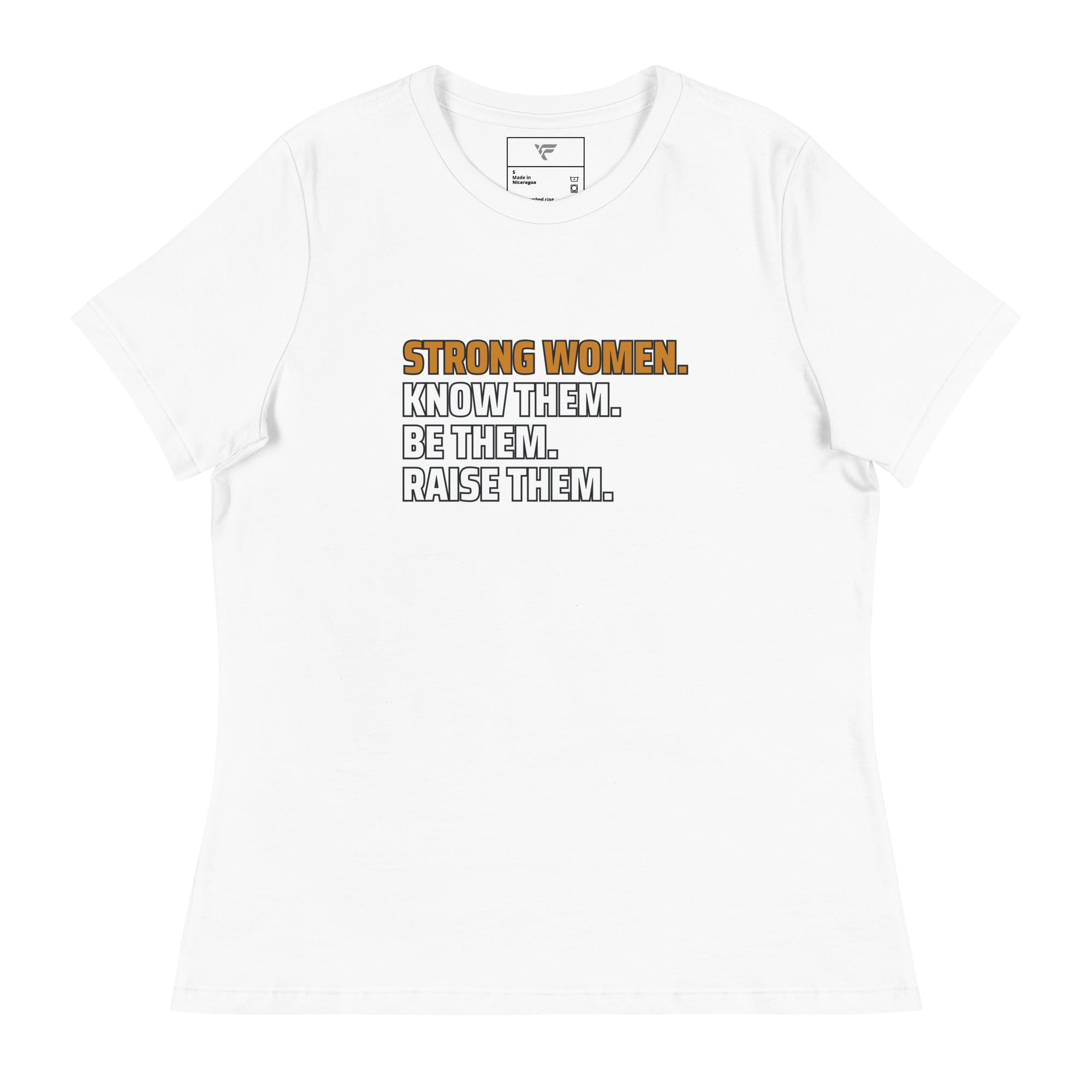 Women's "Strong Woman" T-Shirt - Fuerza Athletics