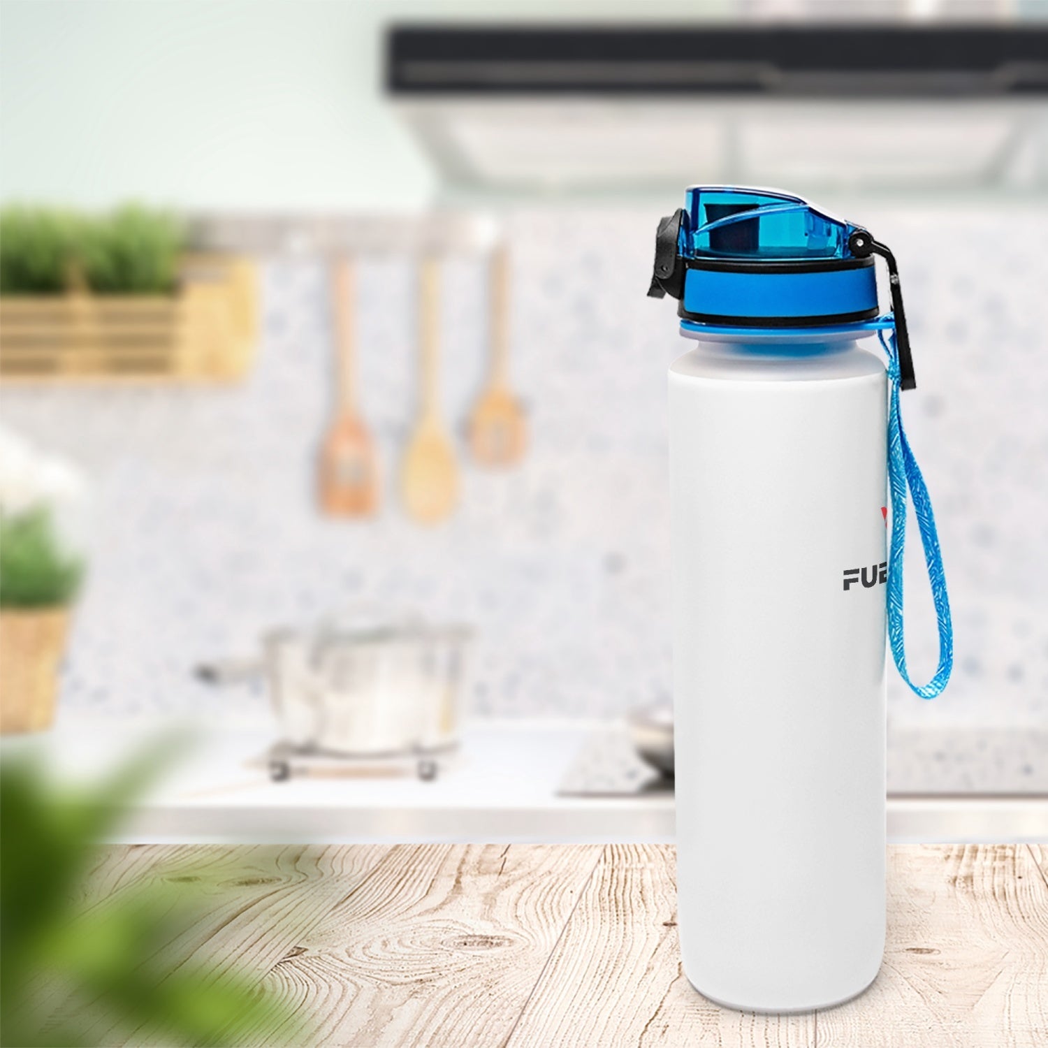 539. 32oz Water Tracker Bottle - Fuerza Athletics