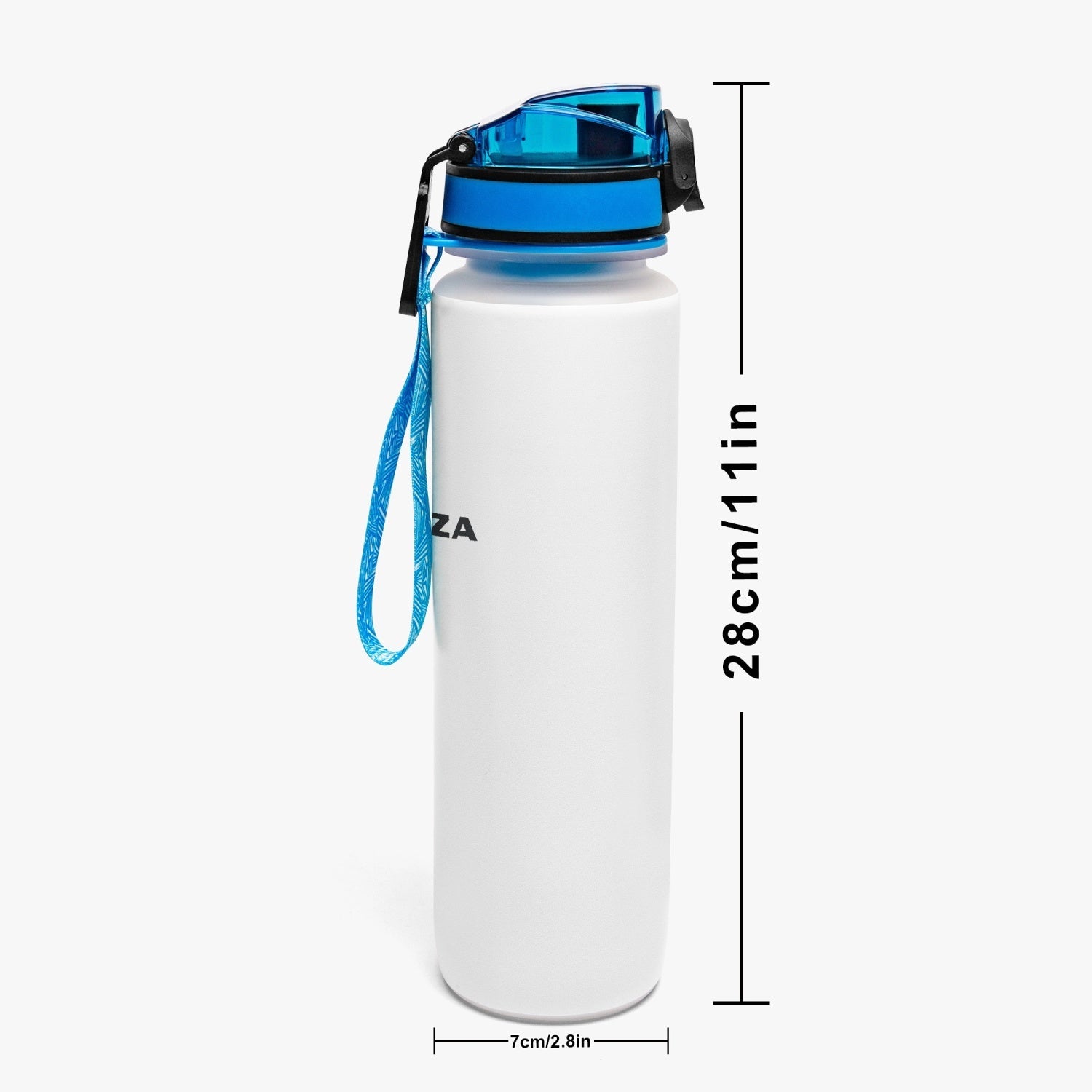 539. 32oz Water Tracker Bottle - Fuerza Athletics