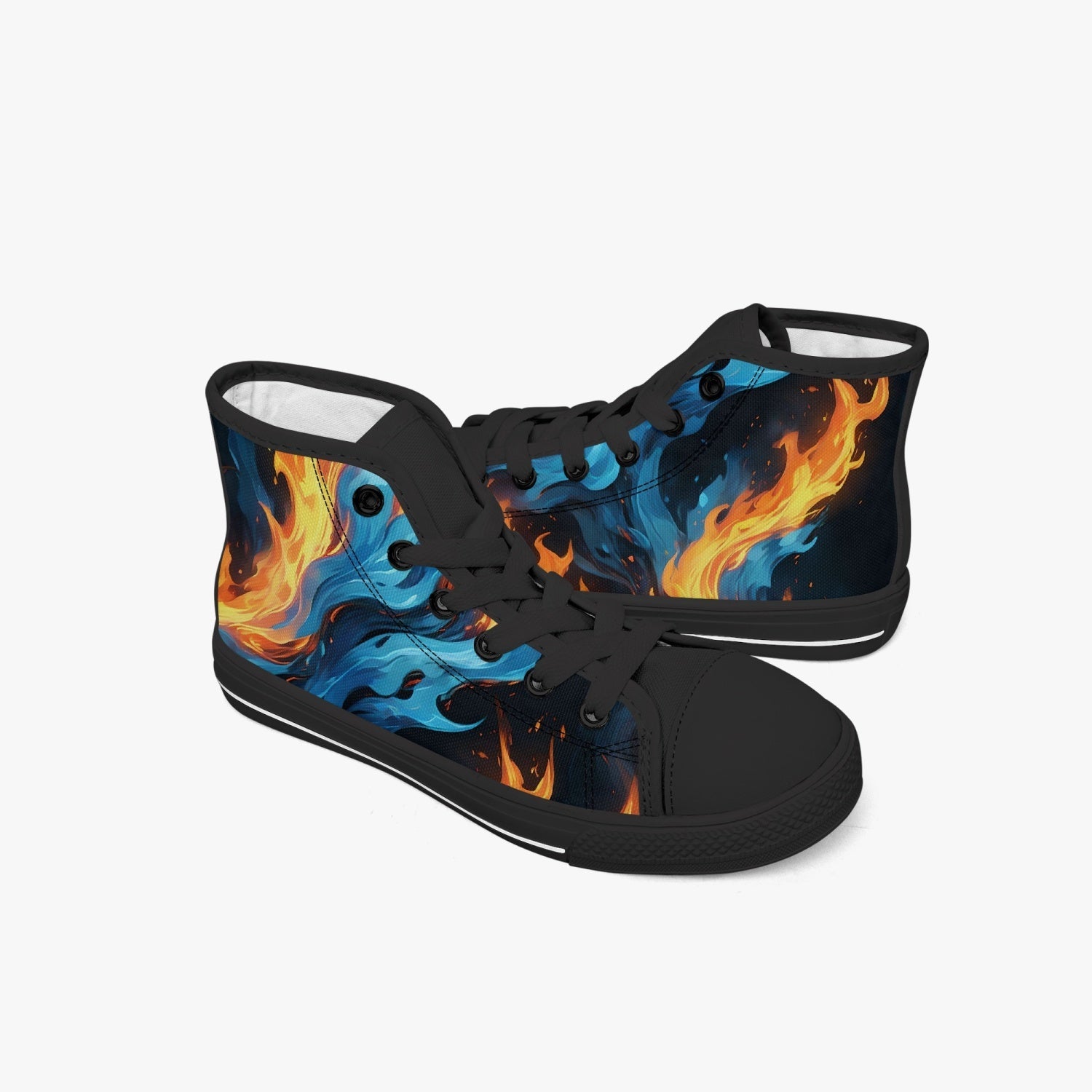 Blue Flame High - Top - Fuerza Athletics