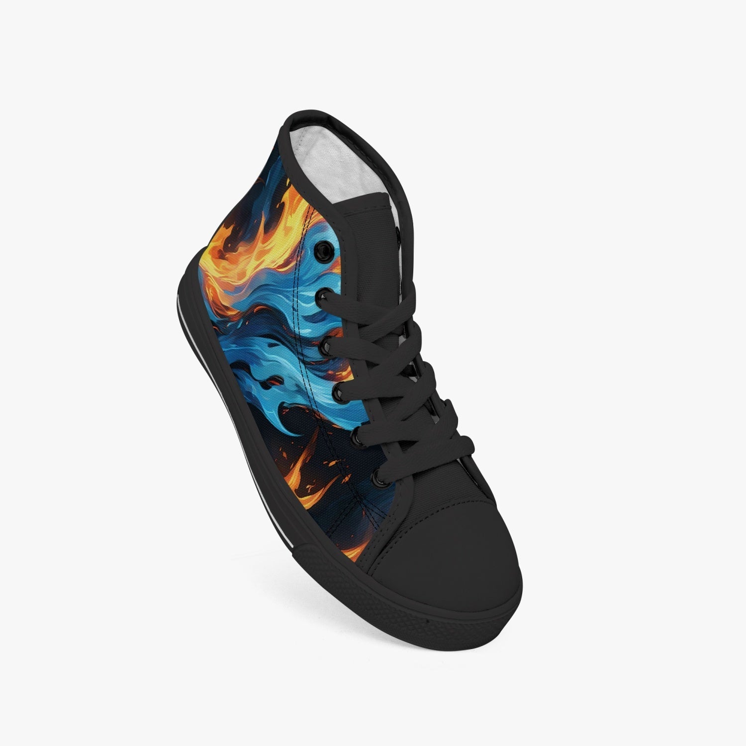 Blue Flame High - Top - Fuerza Athletics