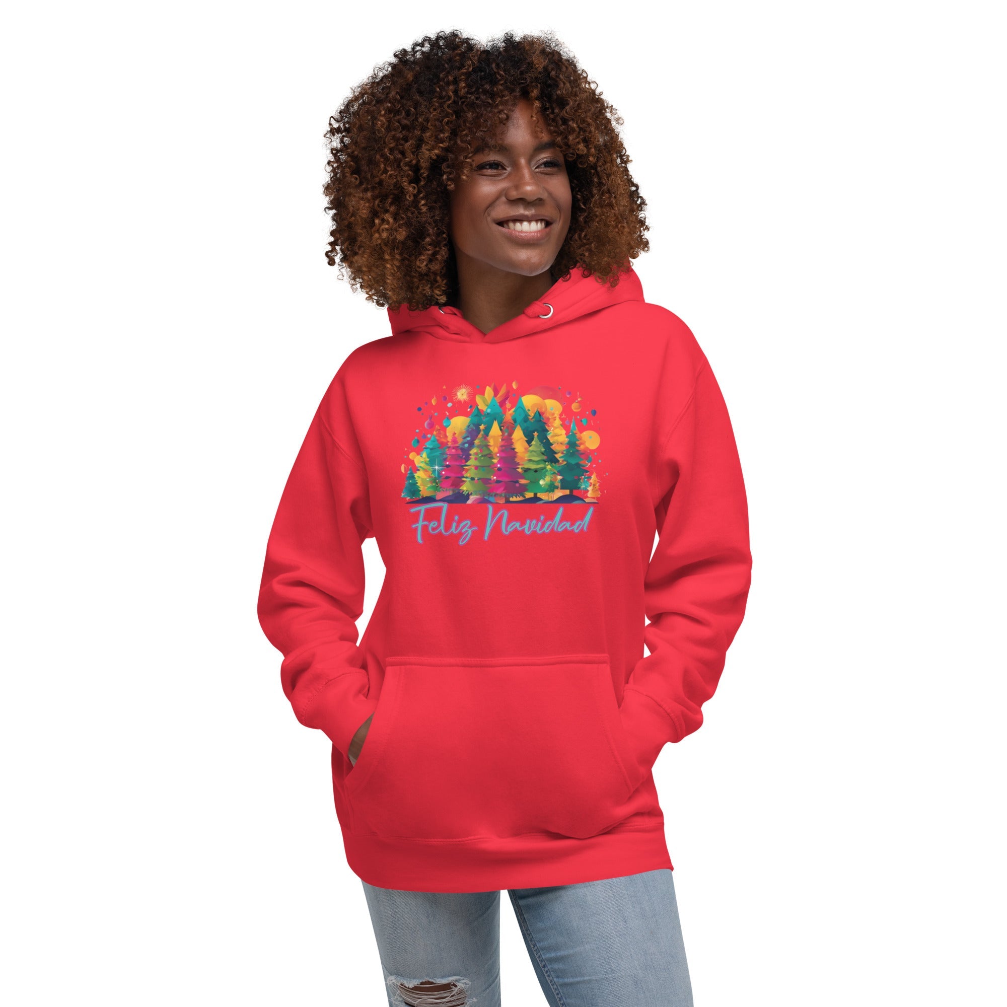 Feliz Navidad Hoodie - Fuerza Athletics