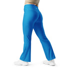 Flare Leggings Blue - Fuerza Athletics