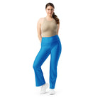 Flare Leggings Blue - Fuerza Athletics