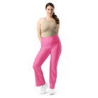 Flare Leggings Pink - Fuerza Athletics