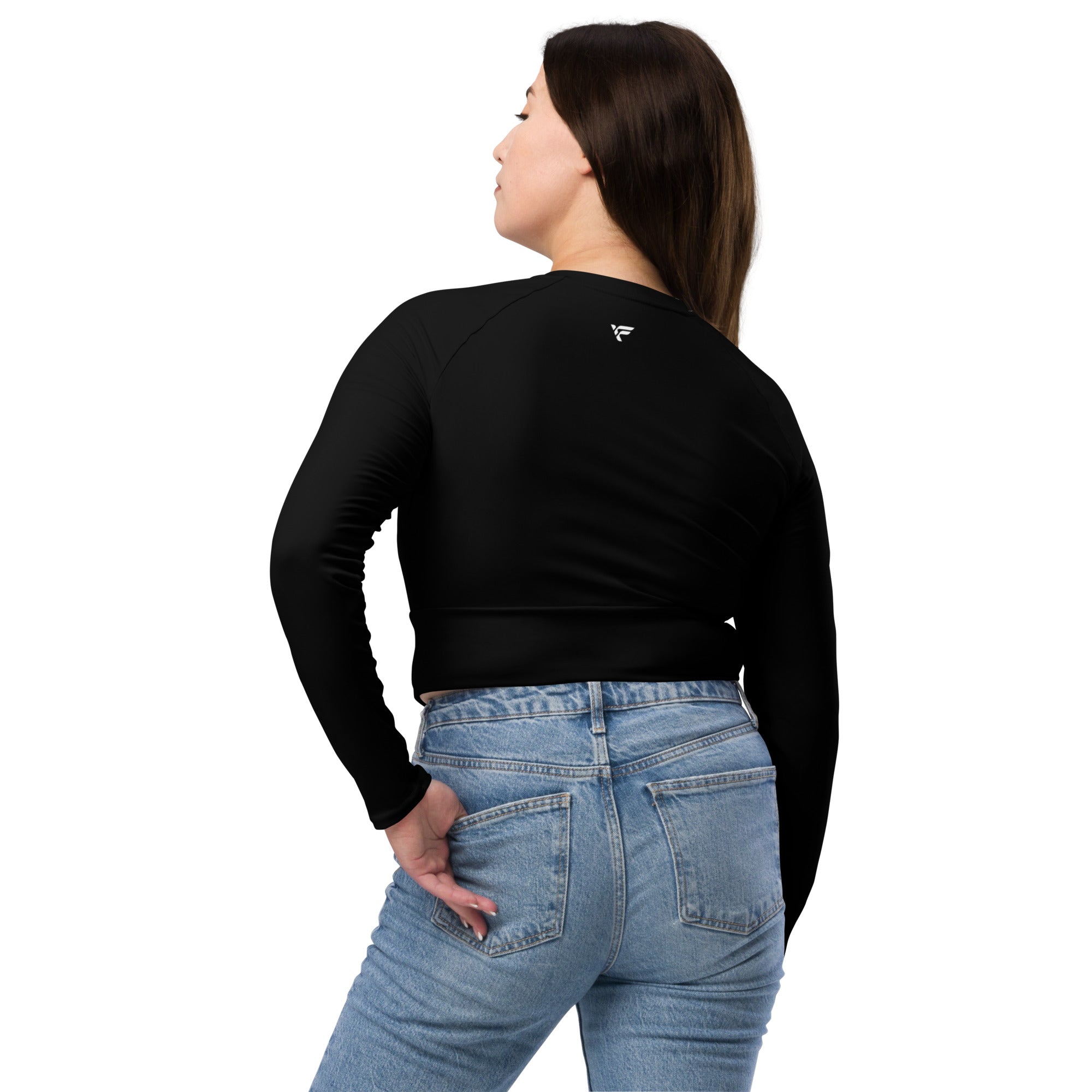 Fuerza Long Sleeve Crop Top - Fuerza Athletics