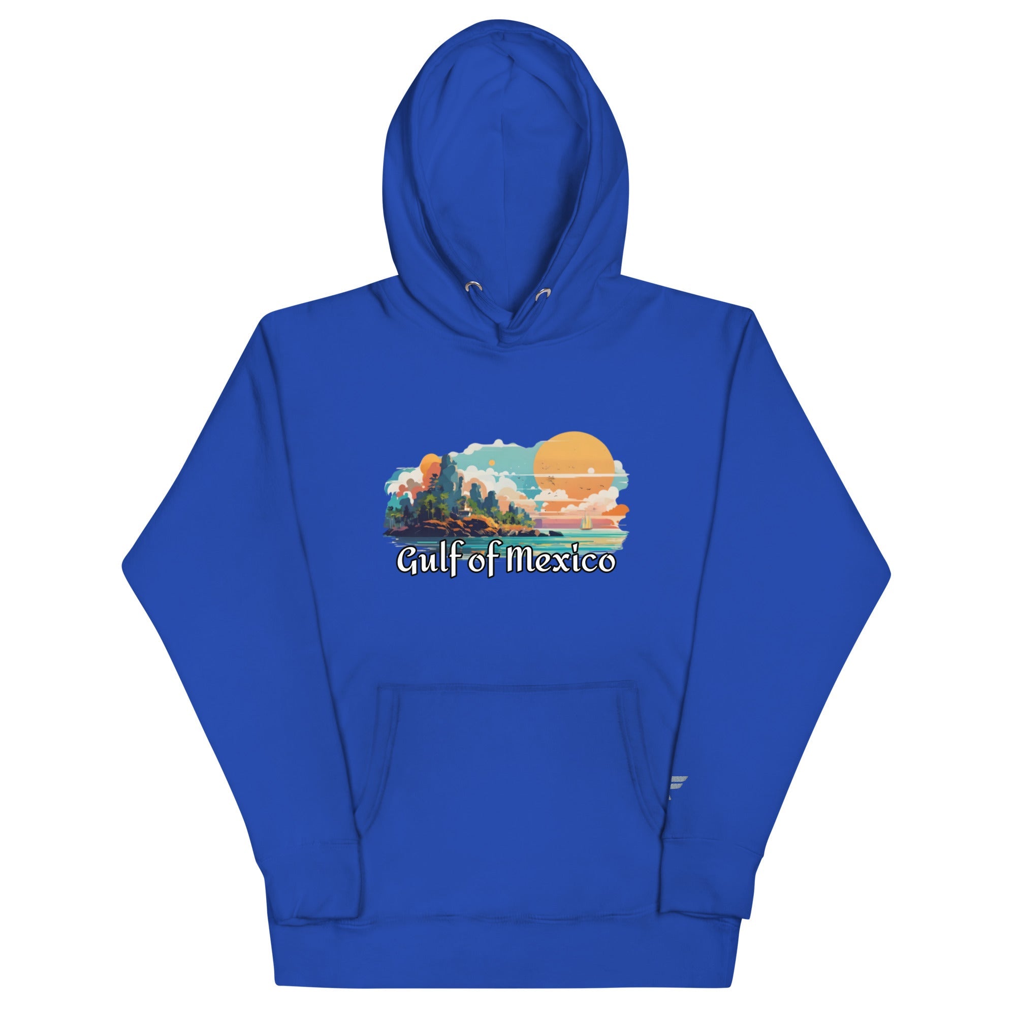 Gulf of Mexico Coastline Hoodie - Fuerza Athletics