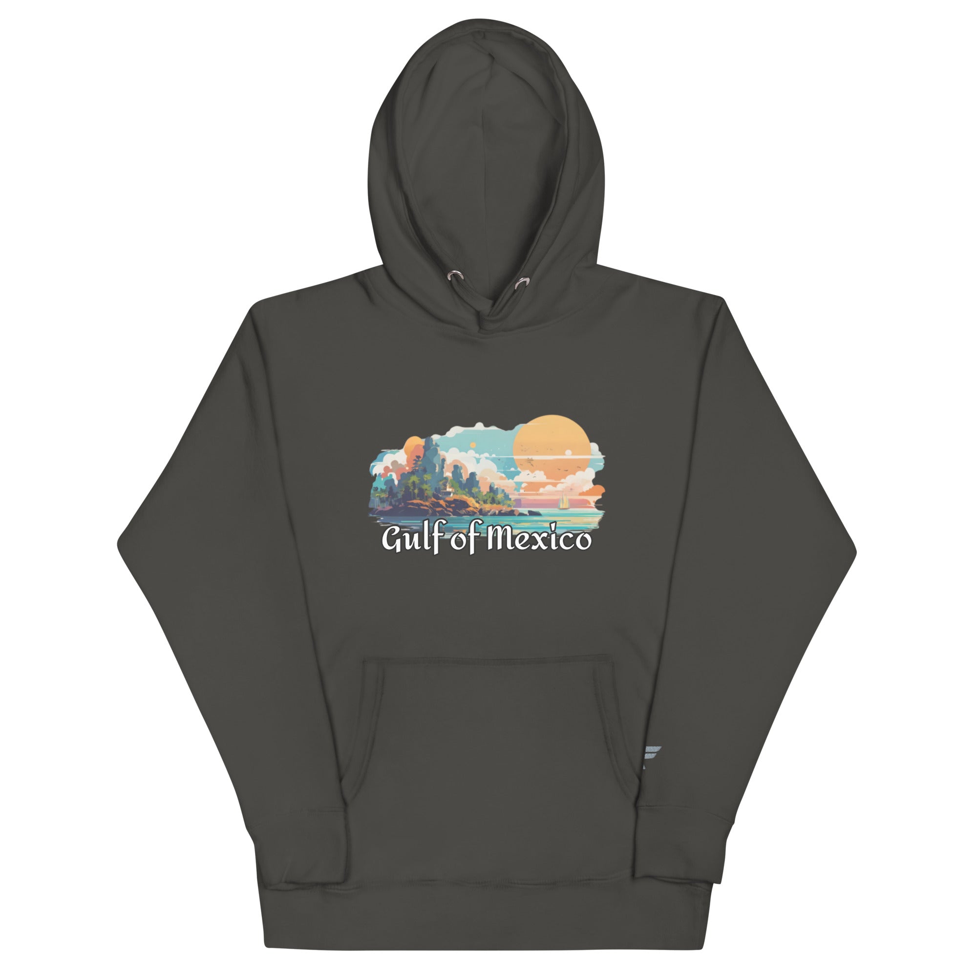 Gulf of Mexico Coastline Hoodie - Fuerza Athletics