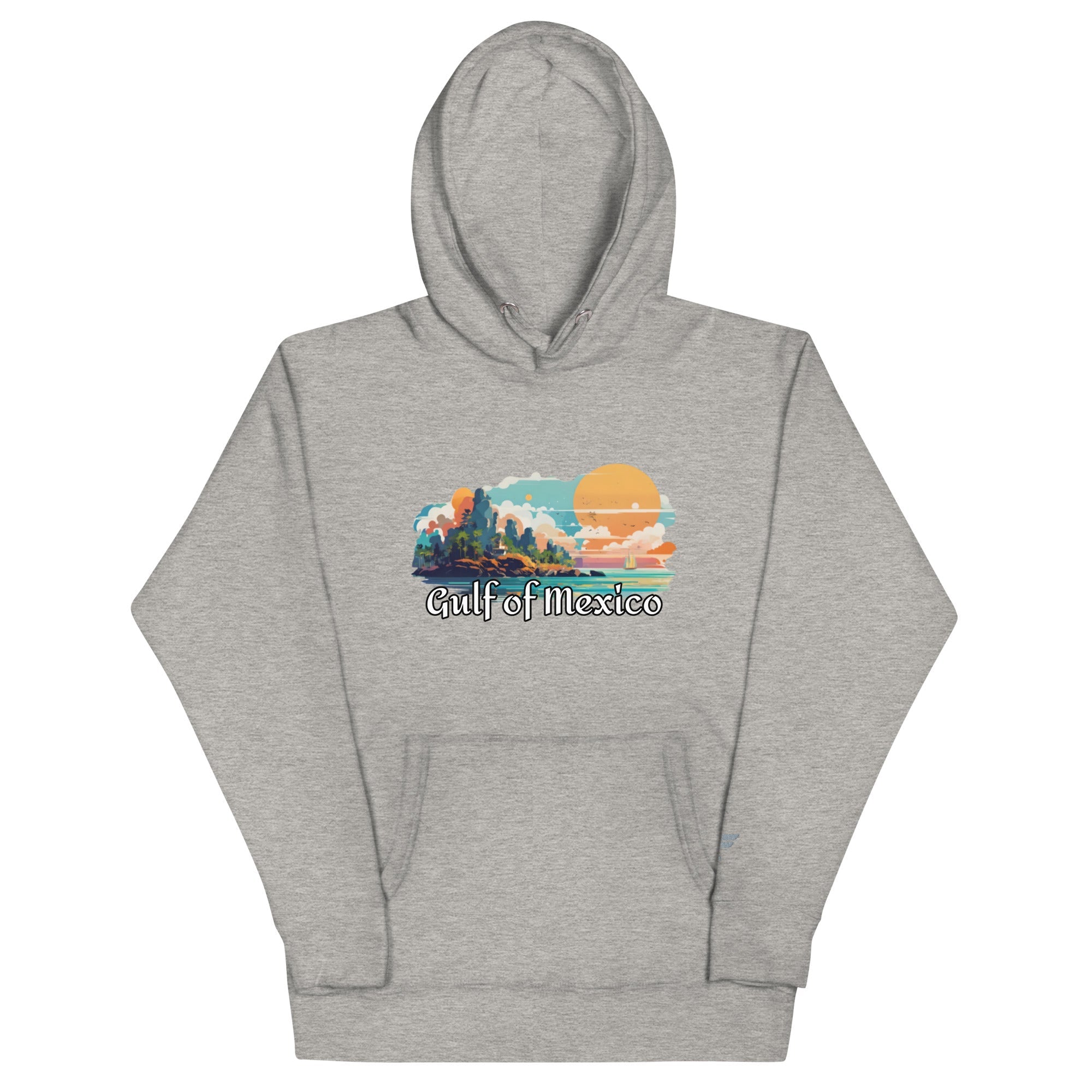 Gulf of Mexico Coastline Hoodie - Fuerza Athletics