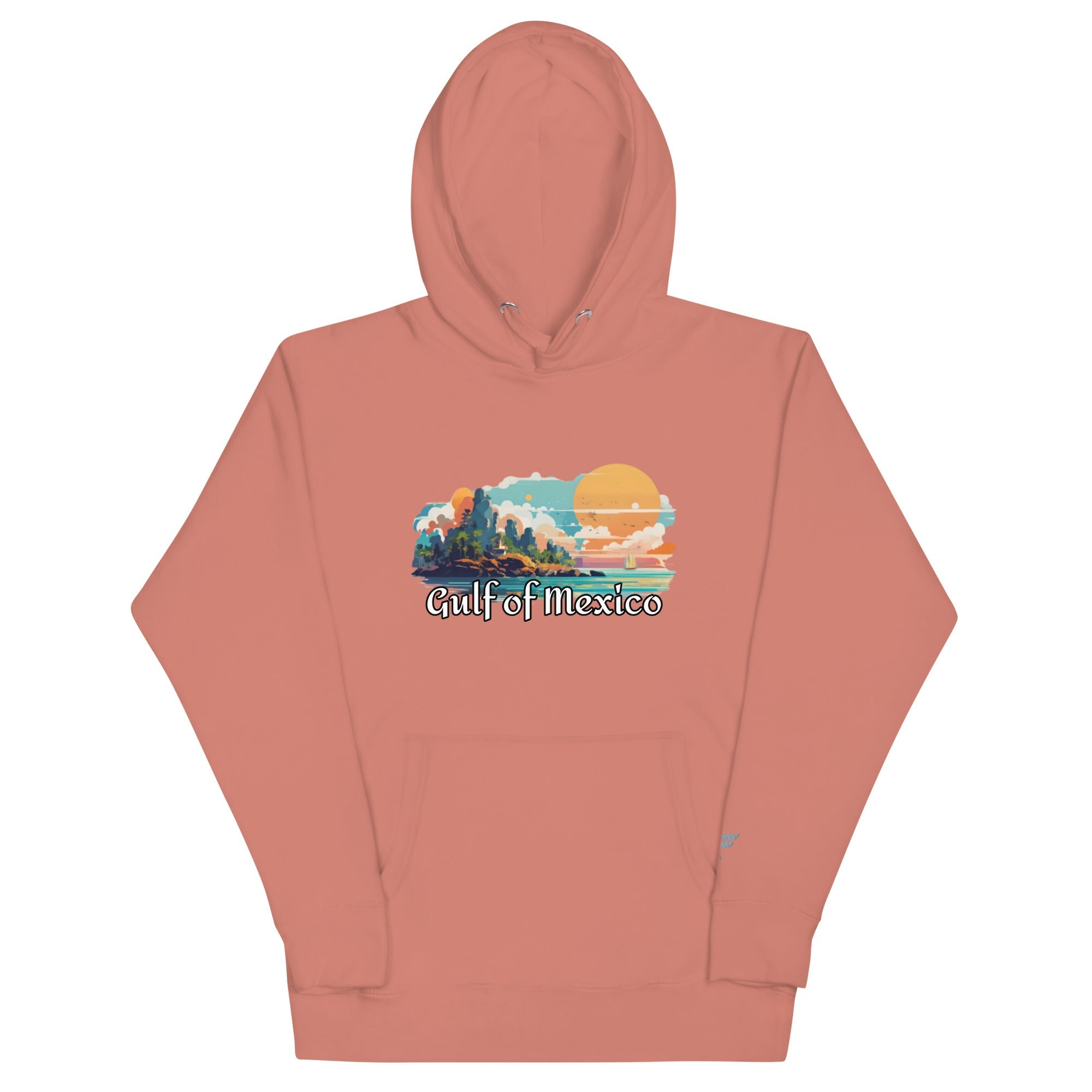 Gulf of Mexico Coastline Hoodie - Fuerza Athletics