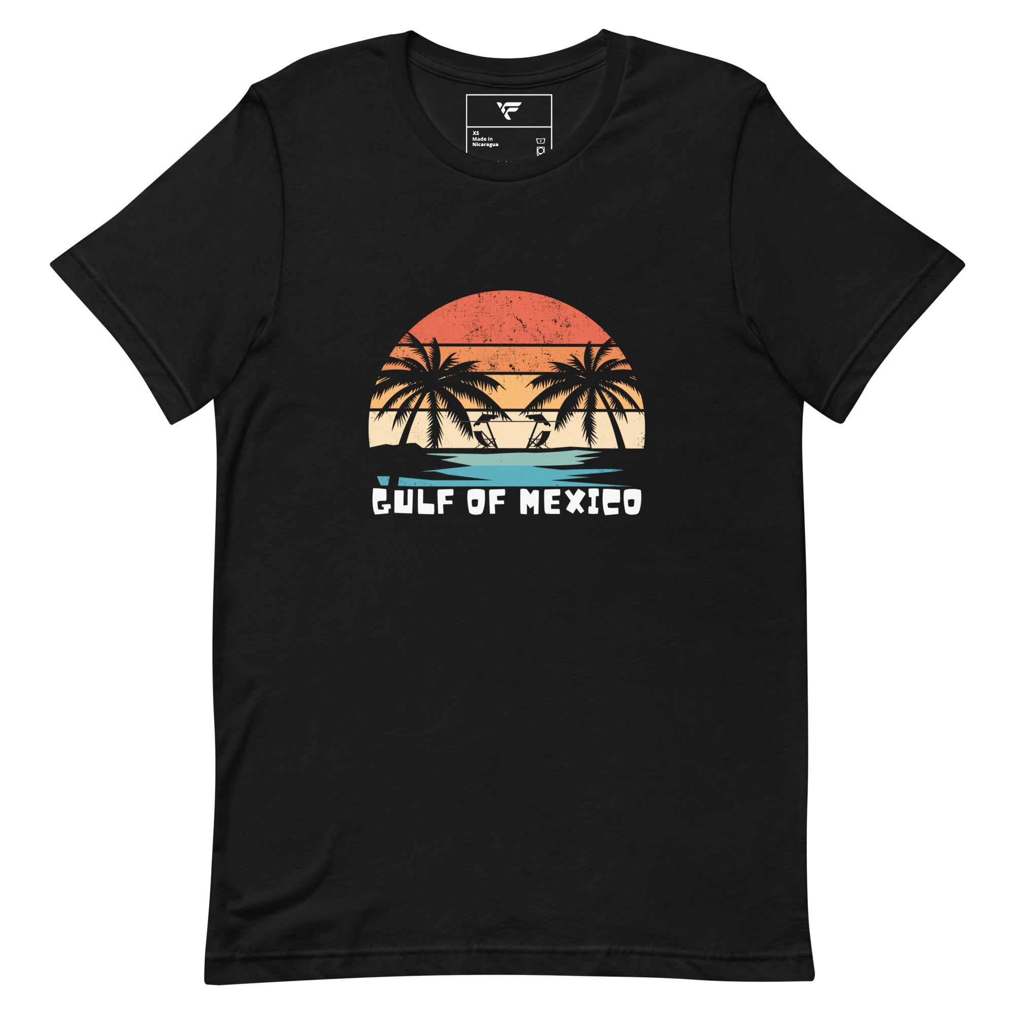 Gulf of Mexico Palm T-Shirt - Fuerza Athletics