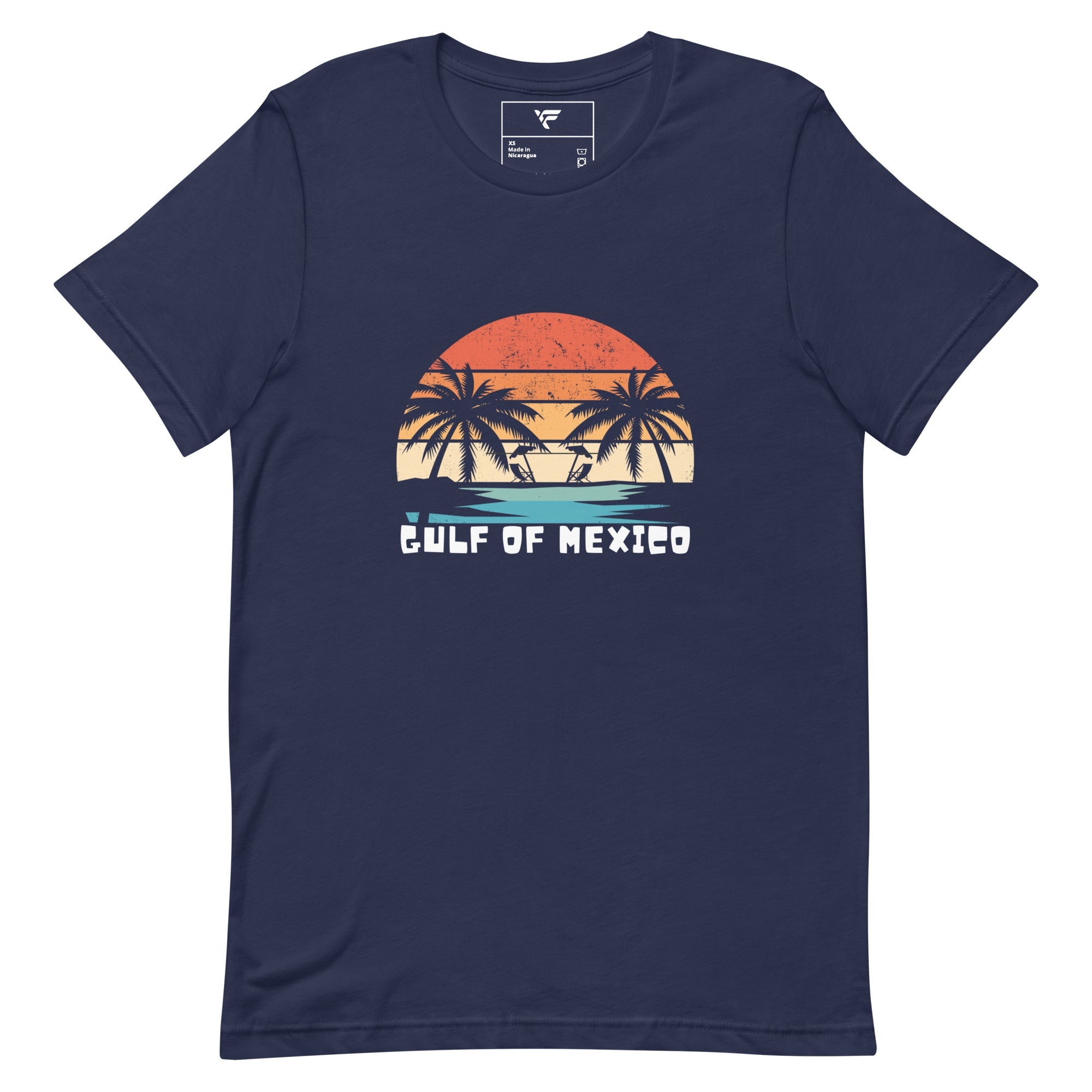 Gulf of Mexico Palm T-Shirt - Fuerza Athletics
