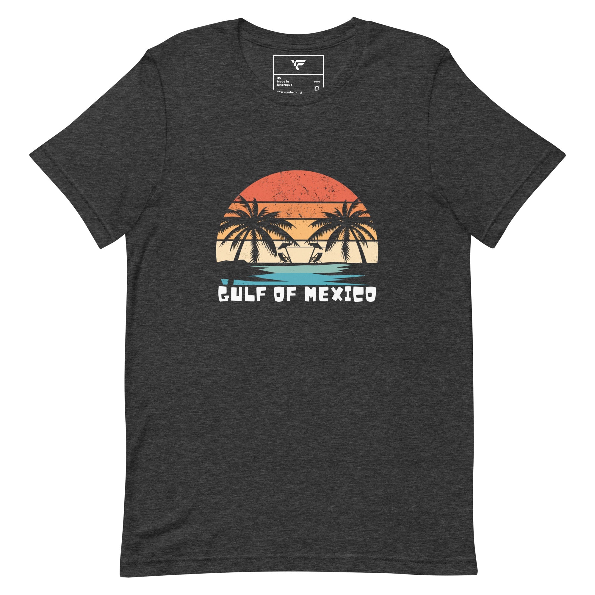 Gulf of Mexico Palm T-Shirt - Fuerza Athletics