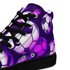 High Top Neon Punk Soccer Shoes - Fuerza Athletics