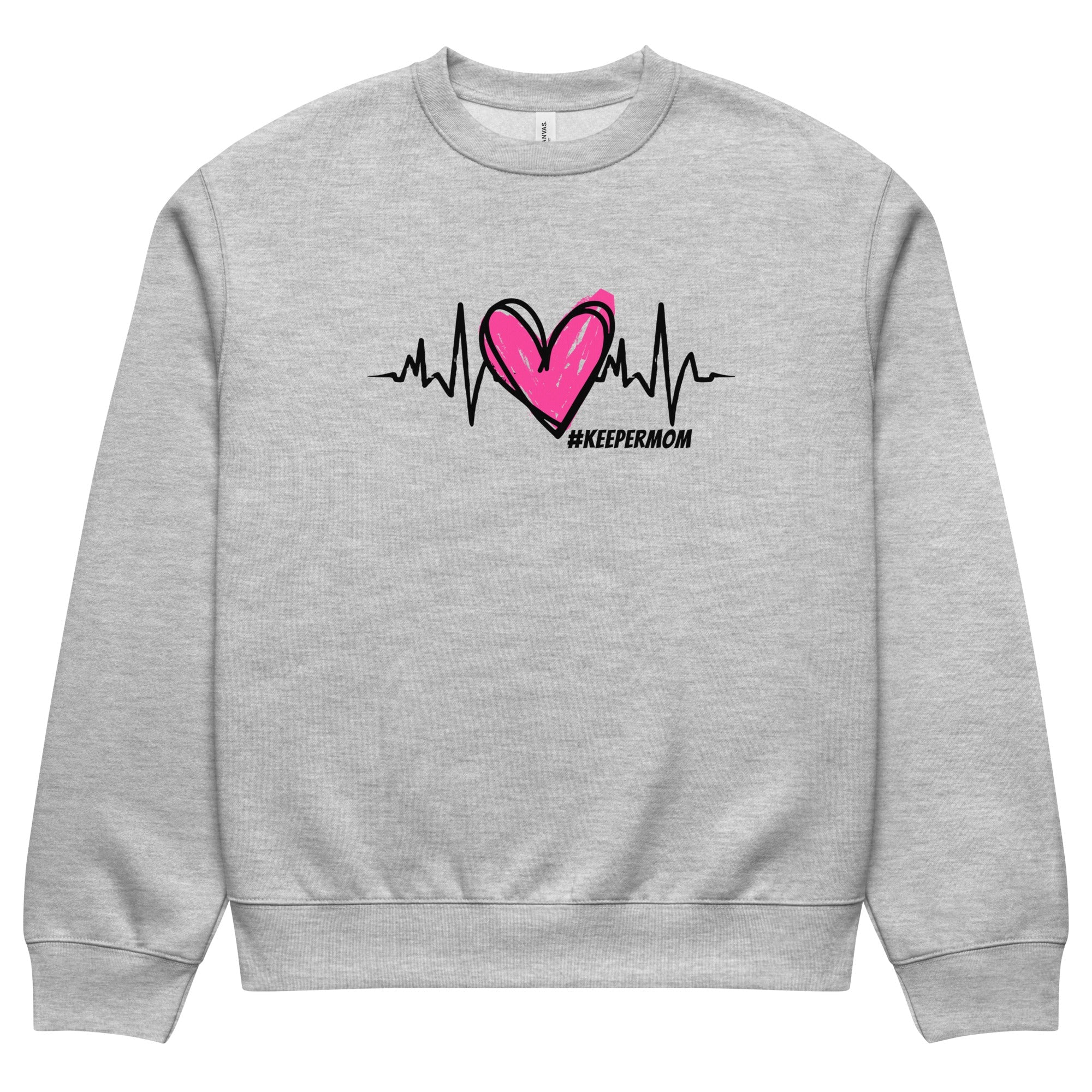 Keeper Mom Oversized Sweatshirt - Fuerza Athletics