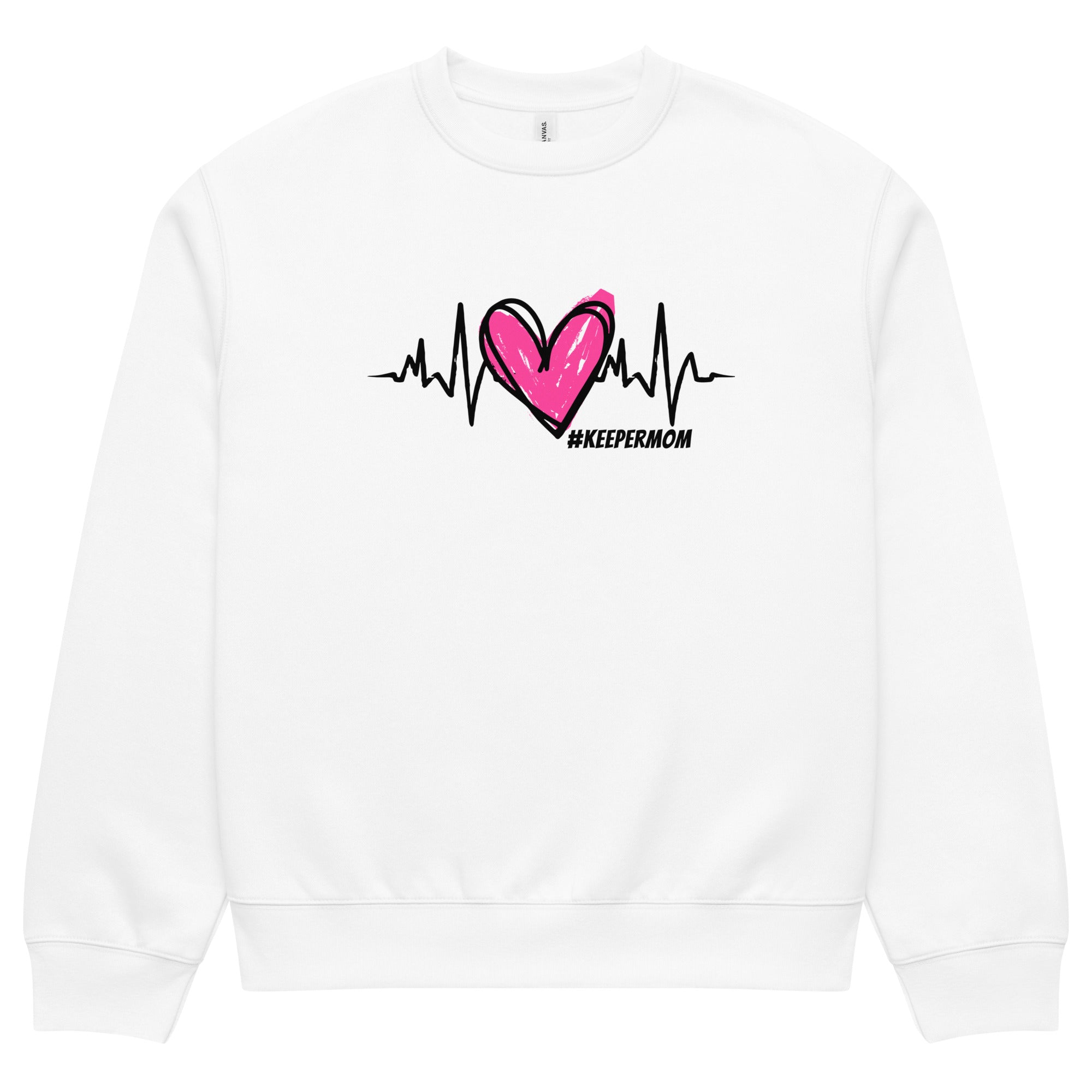 Keeper Mom Oversized Sweatshirt - Fuerza Athletics