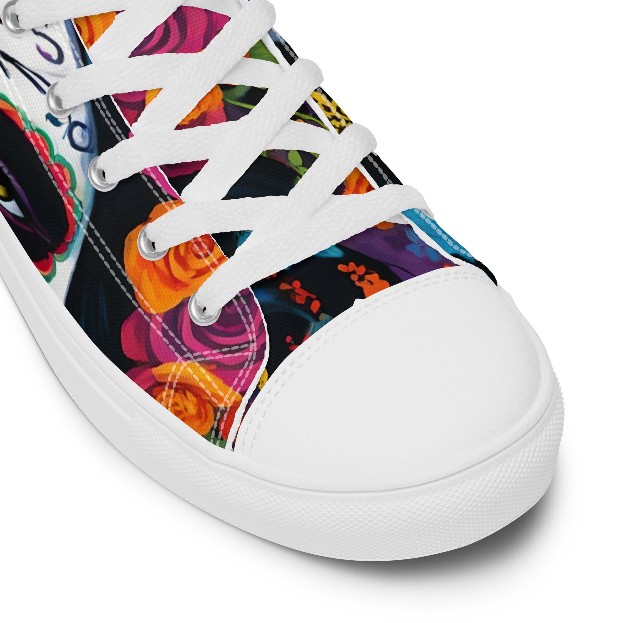 La Catrina High Top canvas shoes - Fuerza Athletics