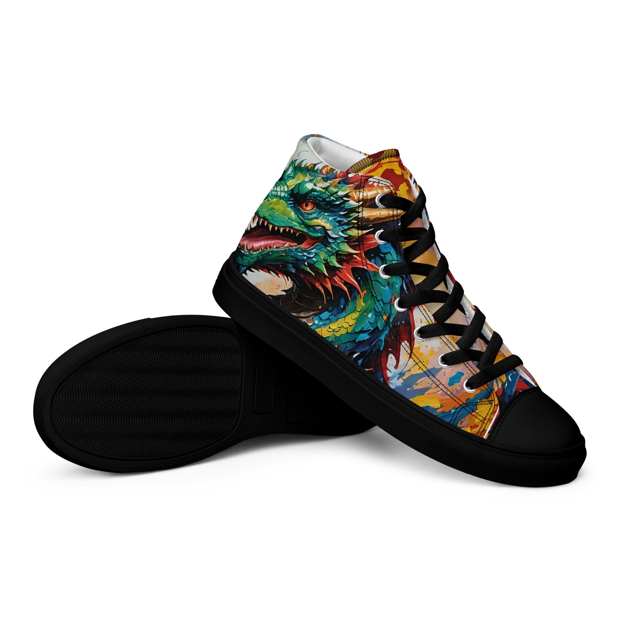 Men’s Acrylic Dragon High Top's - Fuerza Athletics